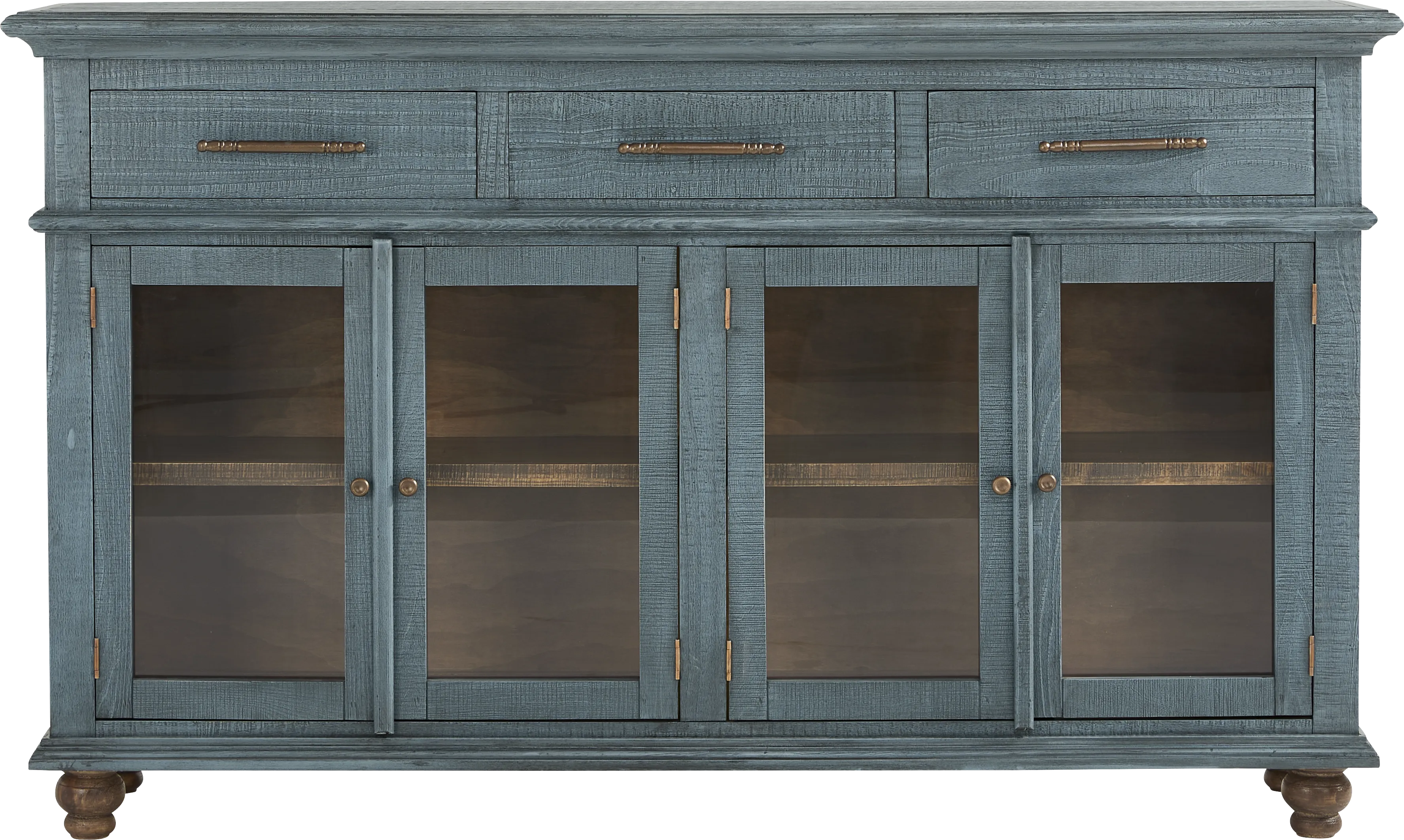 Elmstead Blue 70 in. Credenza - Image 1