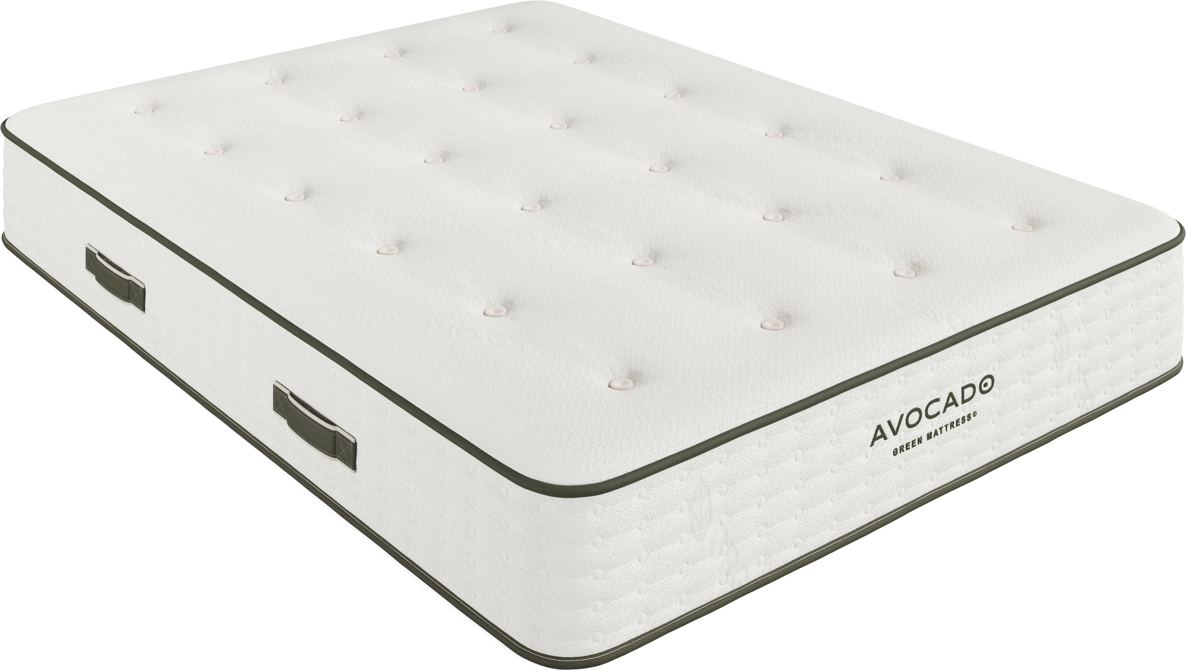 Avocado Green Tight Top Queen Mattress - Image 1