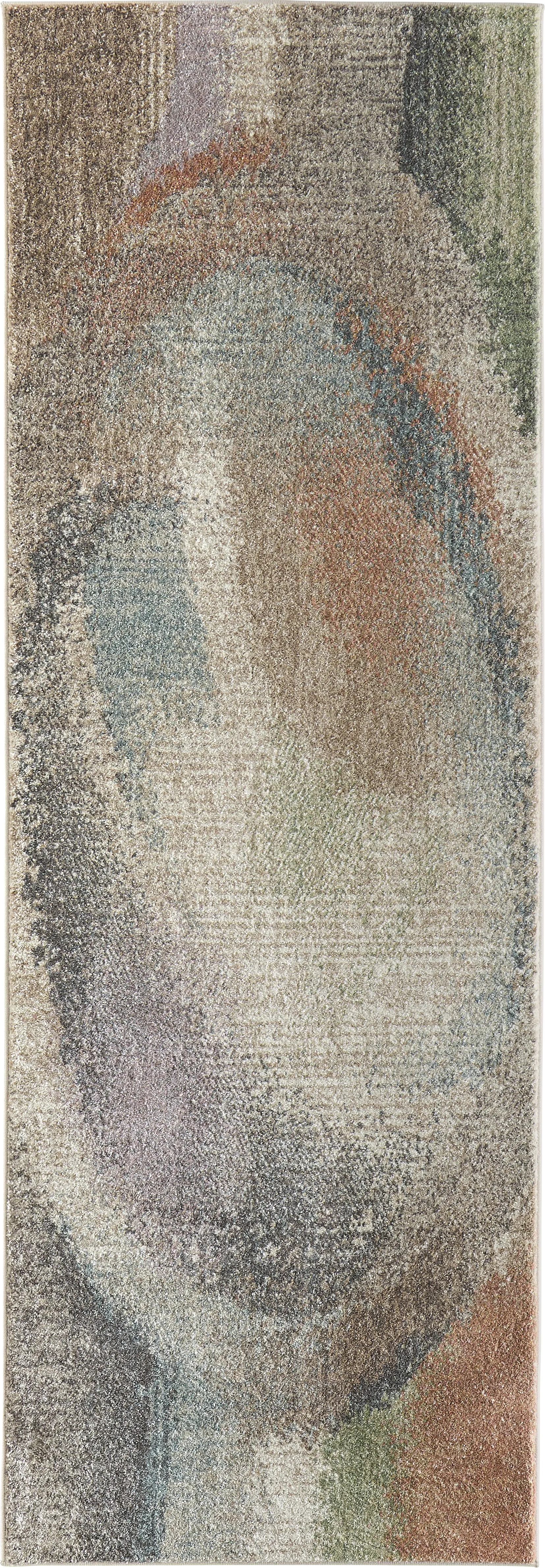 Galola Multi 2'6 x 7'3 Runner Rug