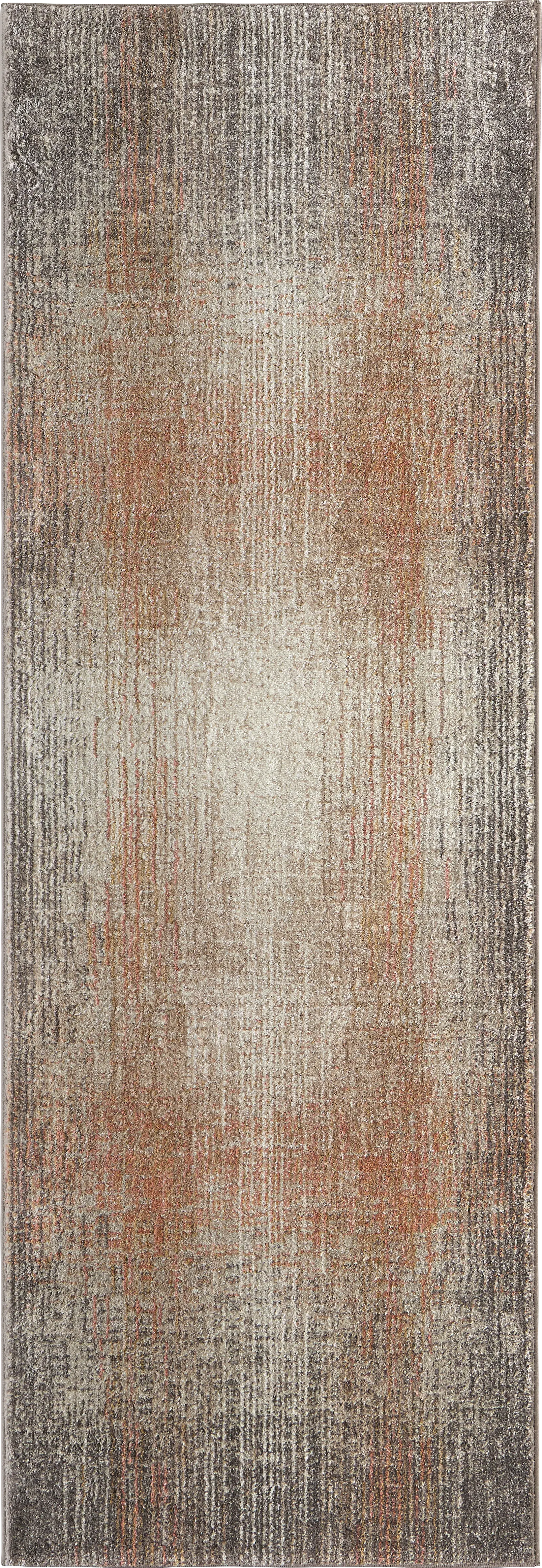 Padalea Taupe 2'6 x 7'3 Runner Rug - Image 1