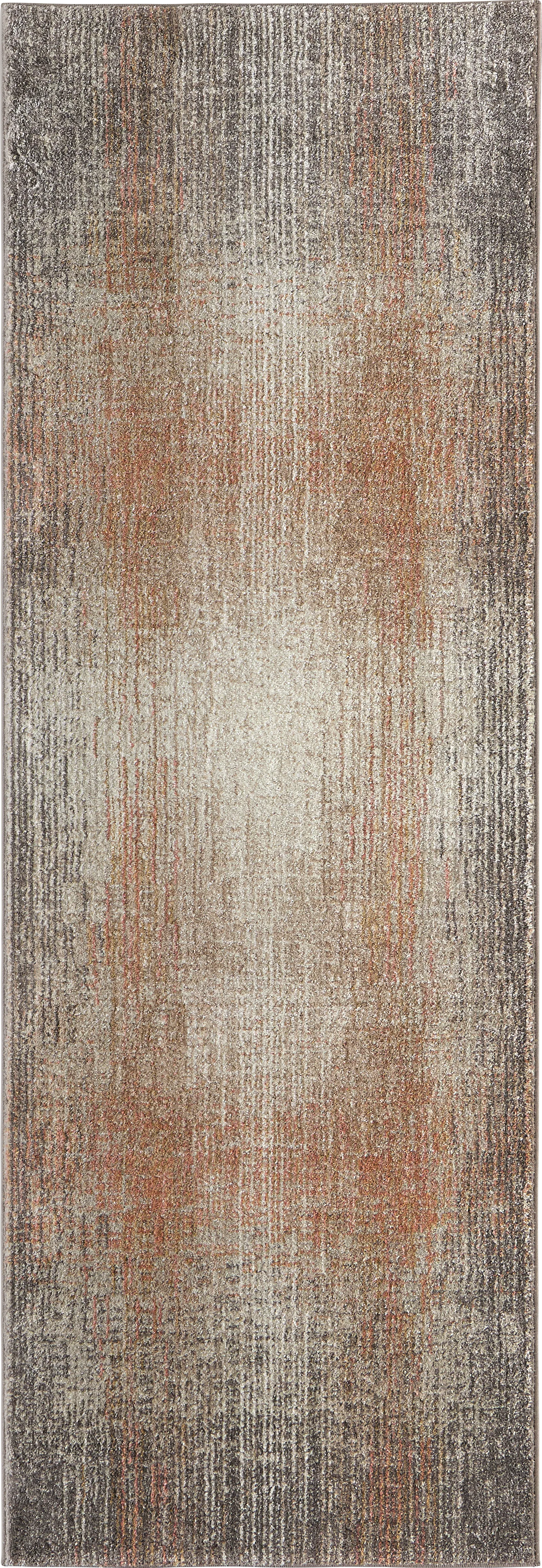 Padalea Taupe 2'6 x 7'3 Runner Rug - Image 1