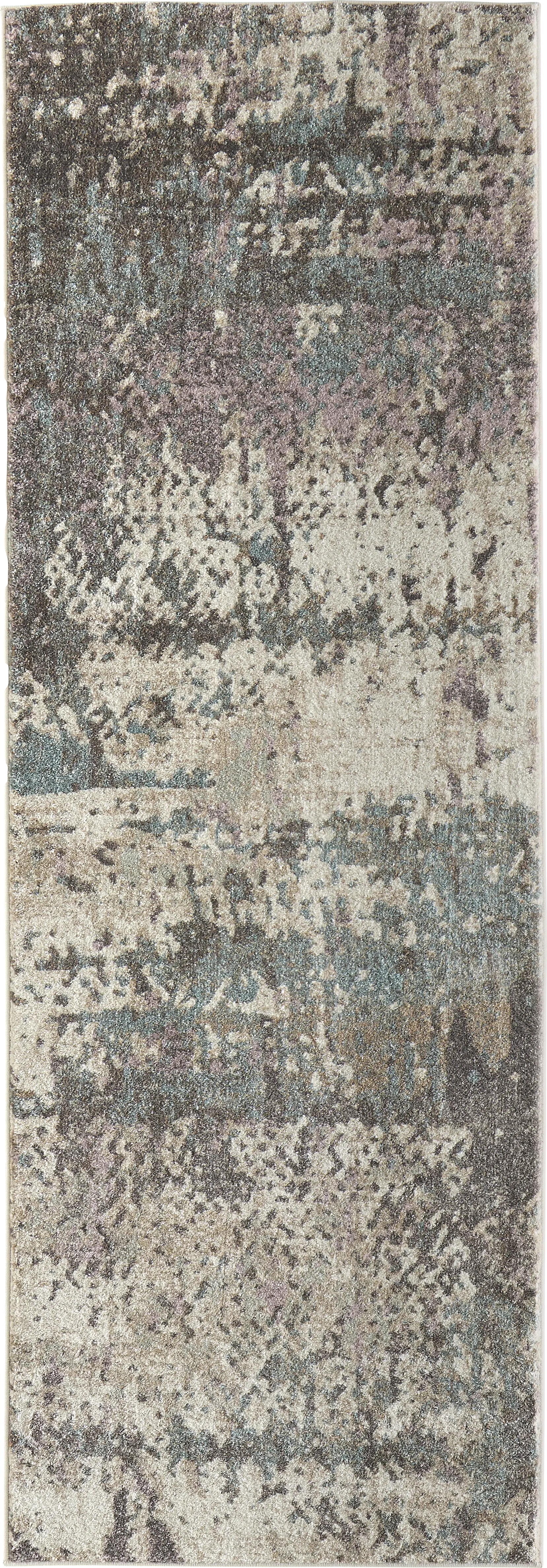 Amphebe Taupe 2'6 x 7'3 Runner Rug - Thumbnail - Image 1