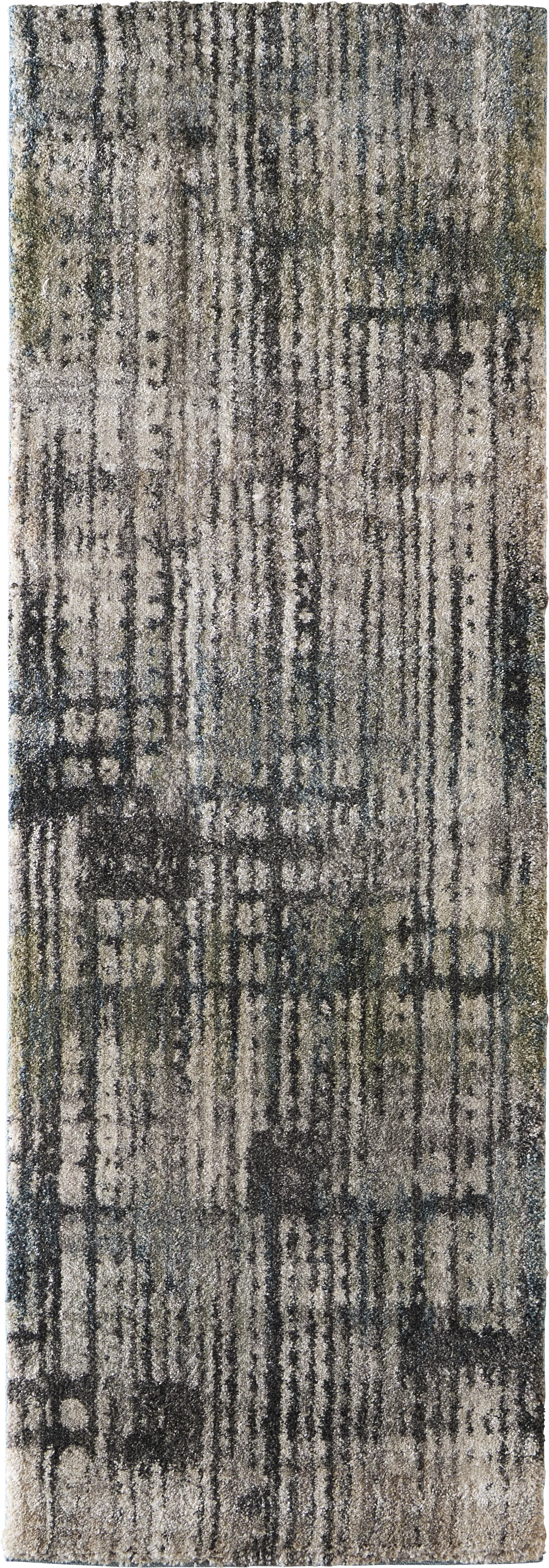 Bitaro Gray 2'6 x 7'3 Rug