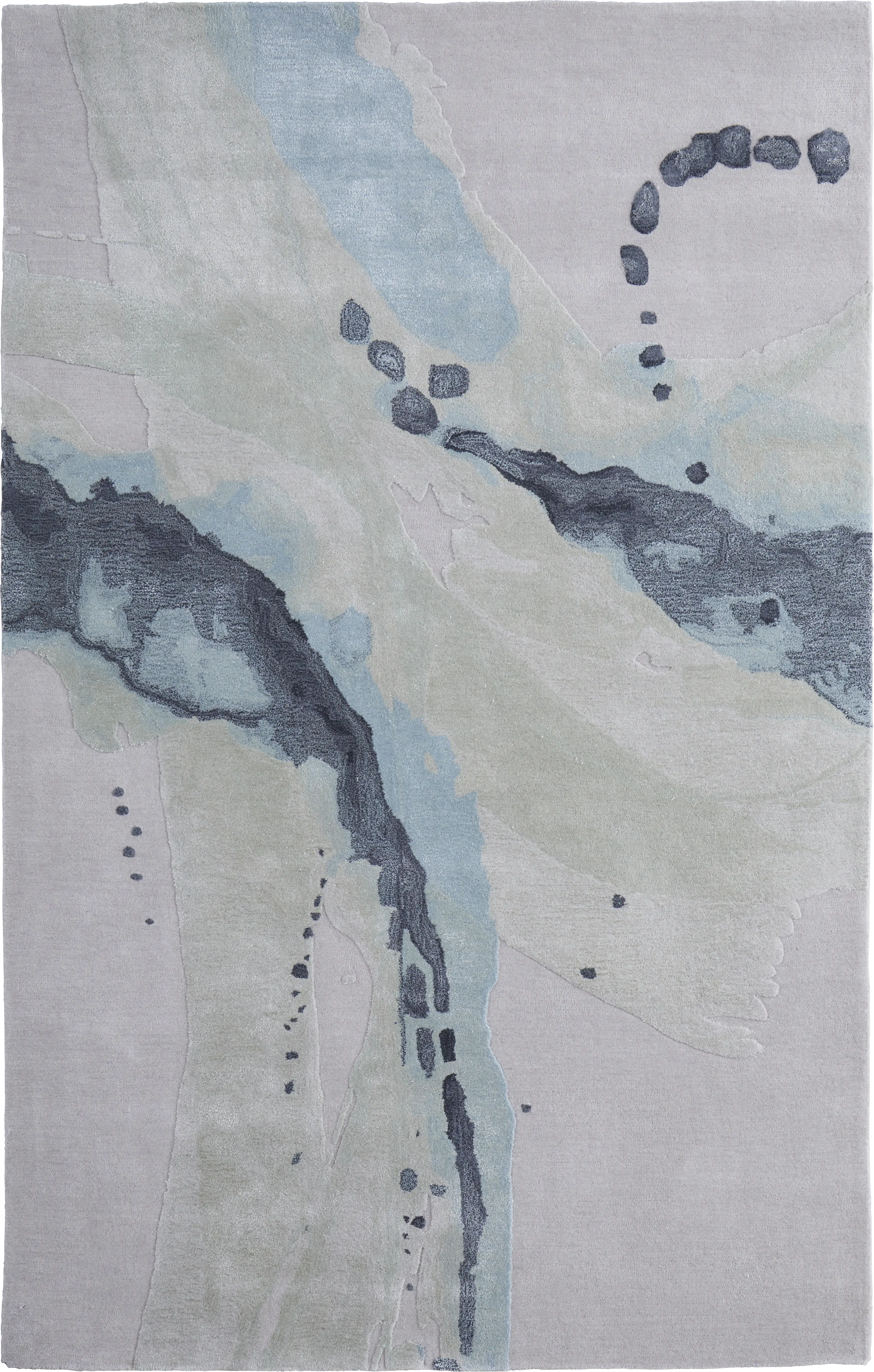 Ixmun Green/Blue 8' x 10' Rug - Image 1