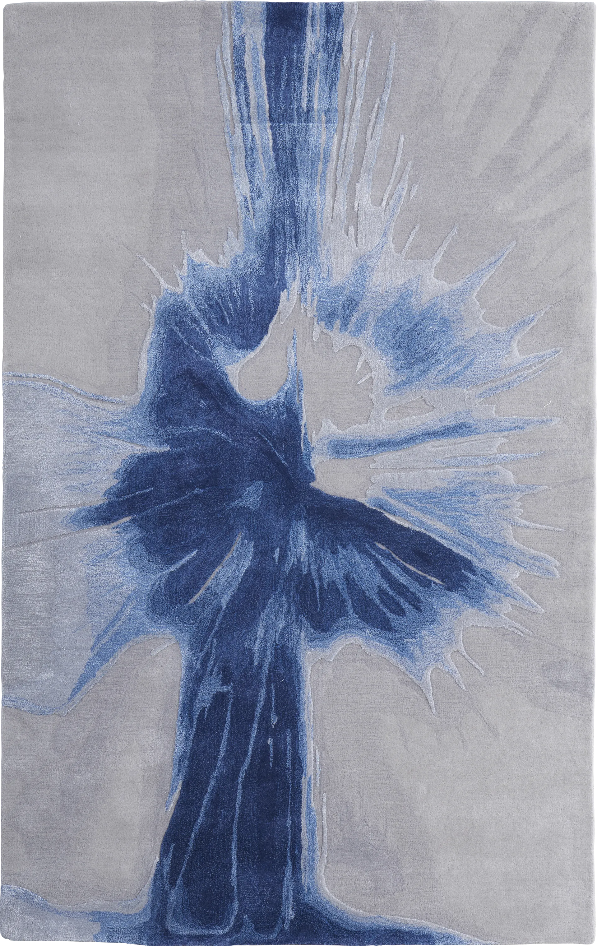 Teyaca Blue/Gray 8' x 10' Rug - Image 1