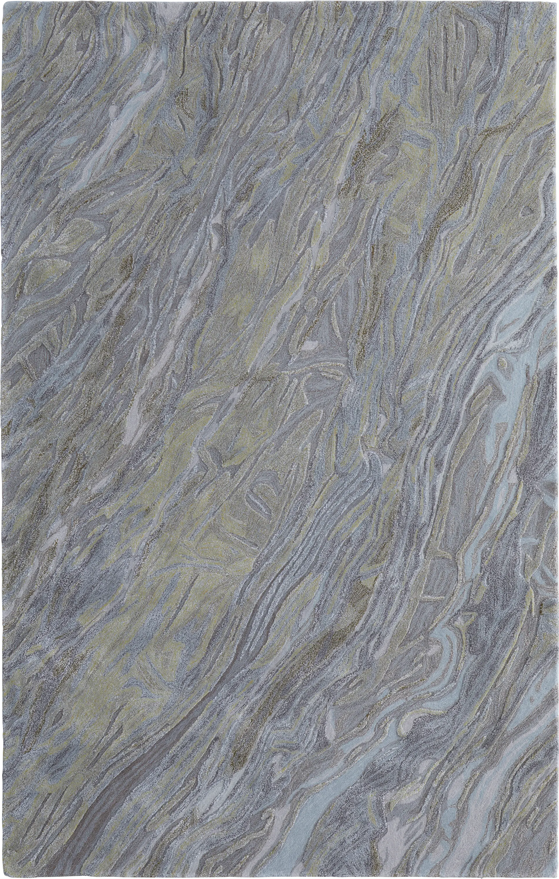 Ochkan Blue/Green 4' x 6' Rug