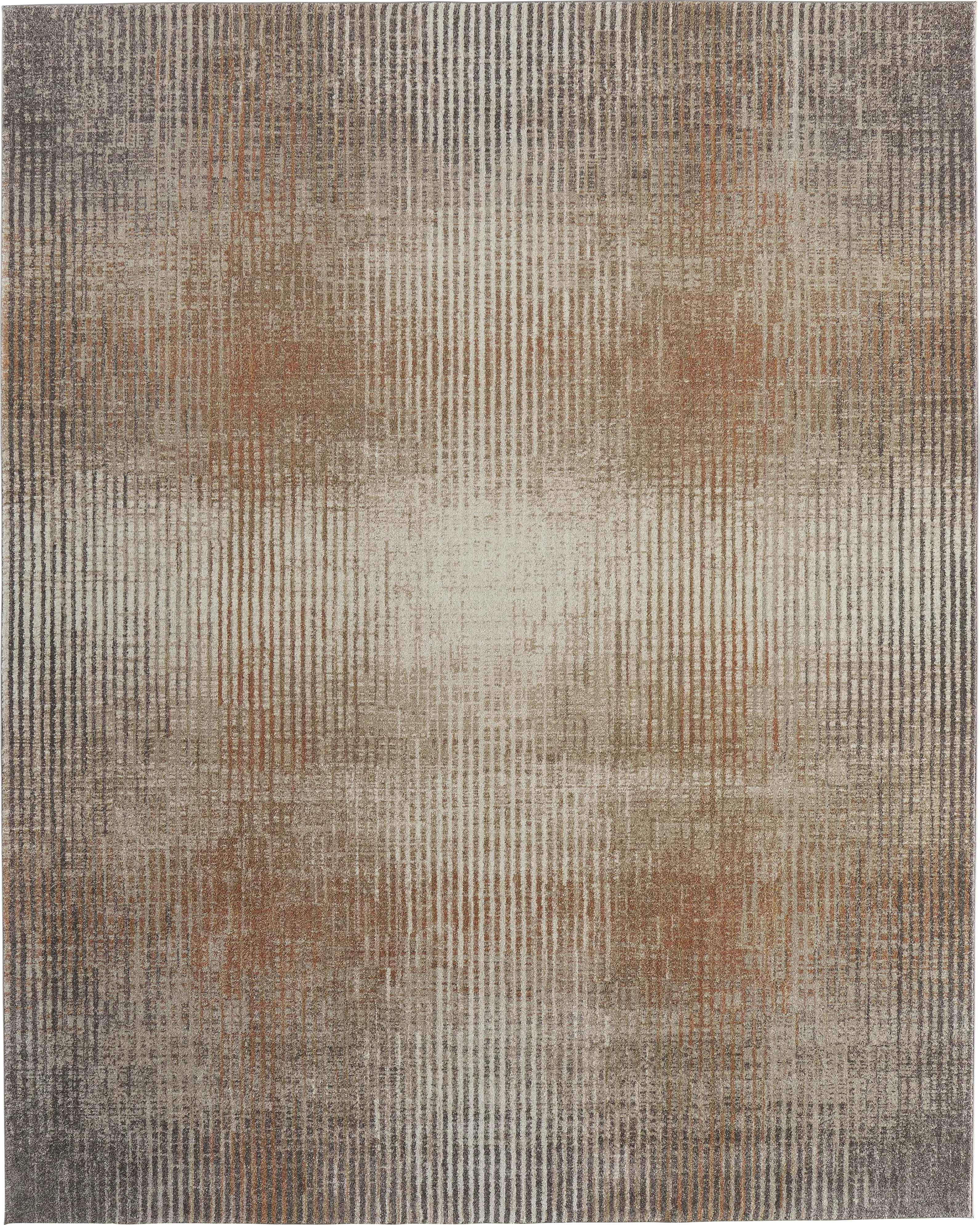 Padalea Taupe 5' x 7'6 Rug - Image 1