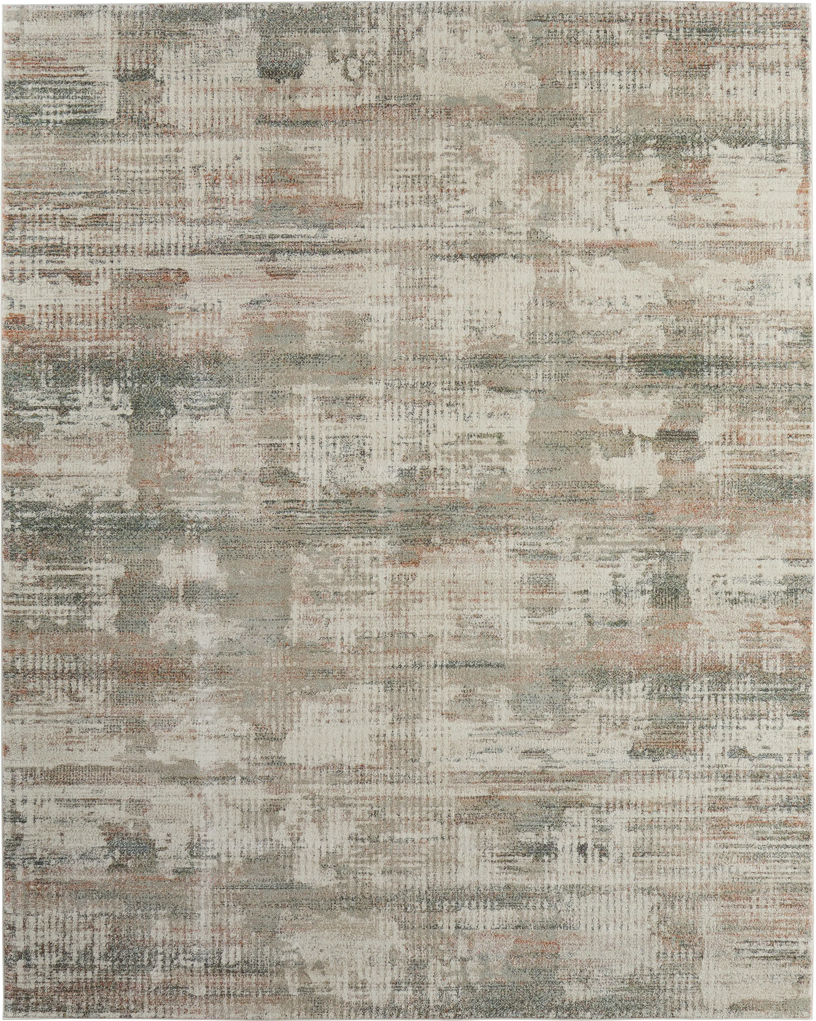 Owlatra Ivory/Multi 5' x 7'6 Rug - Image 1