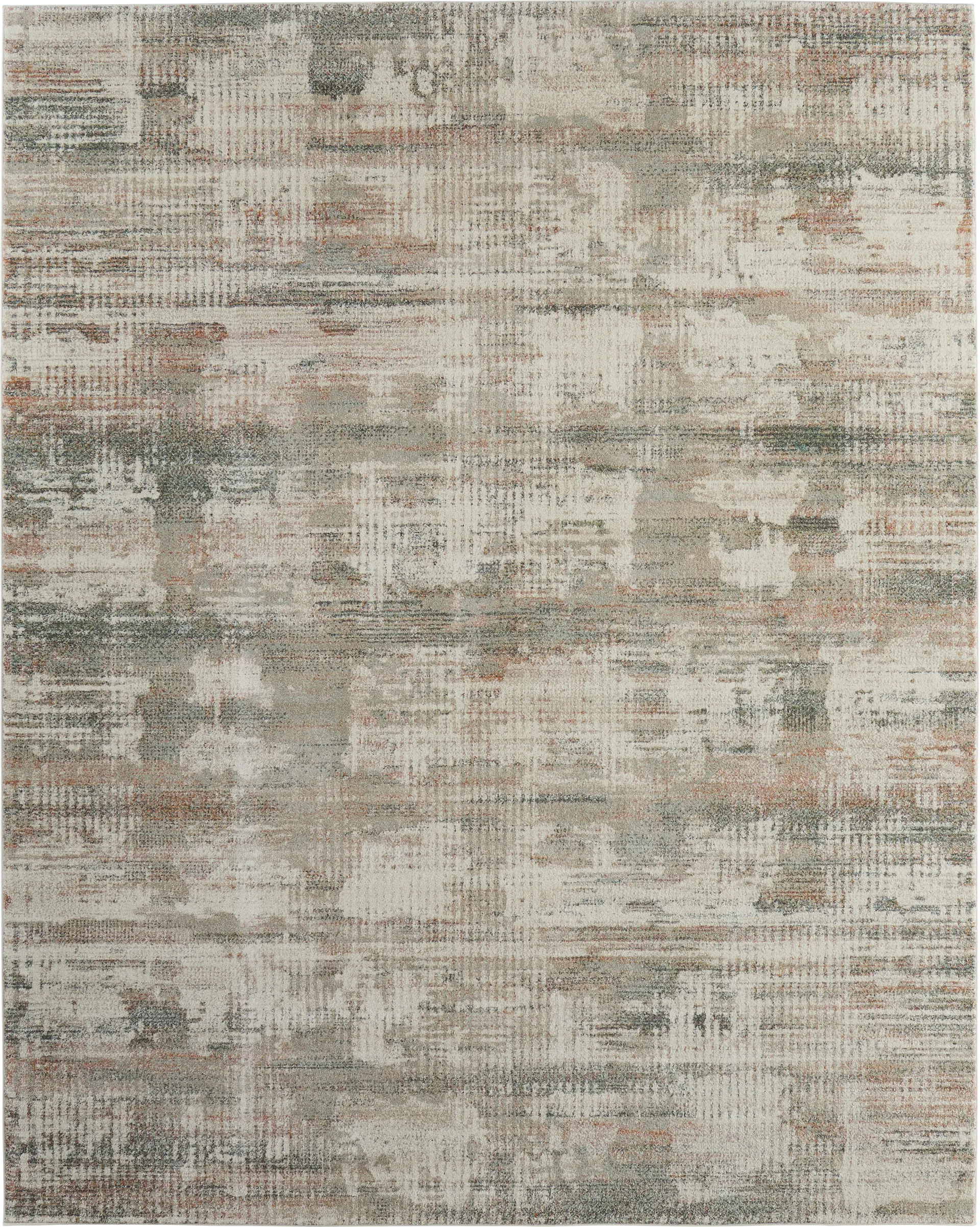 Owlatra Ivory/Multi 5' x 7'6 Rug - Image 1