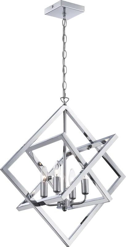 Tillman Way Silver Chandelier