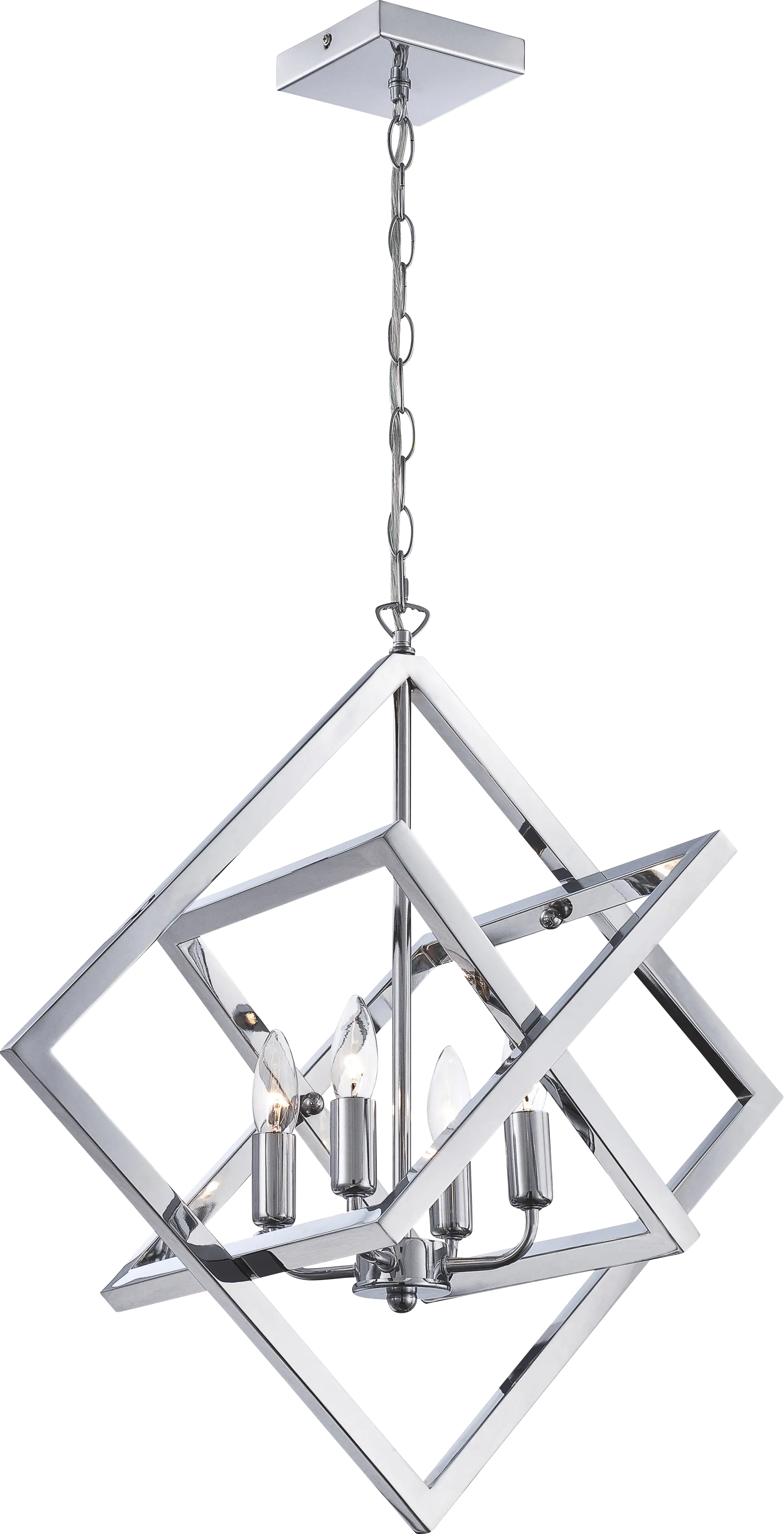 Tillman Way Silver Chandelier