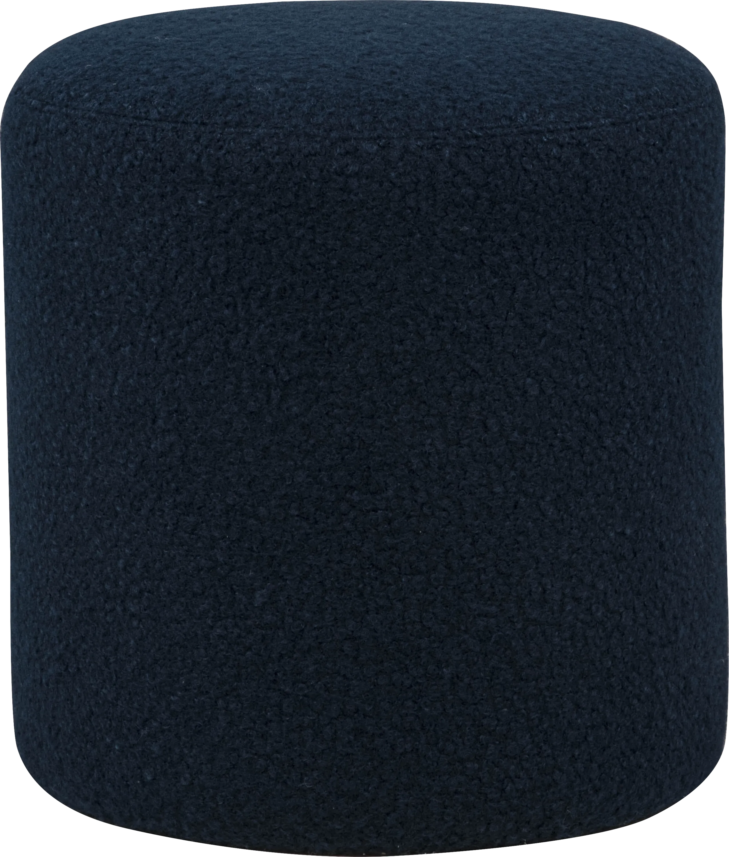Wells Navy Ottoman - Thumbnail - Image 1