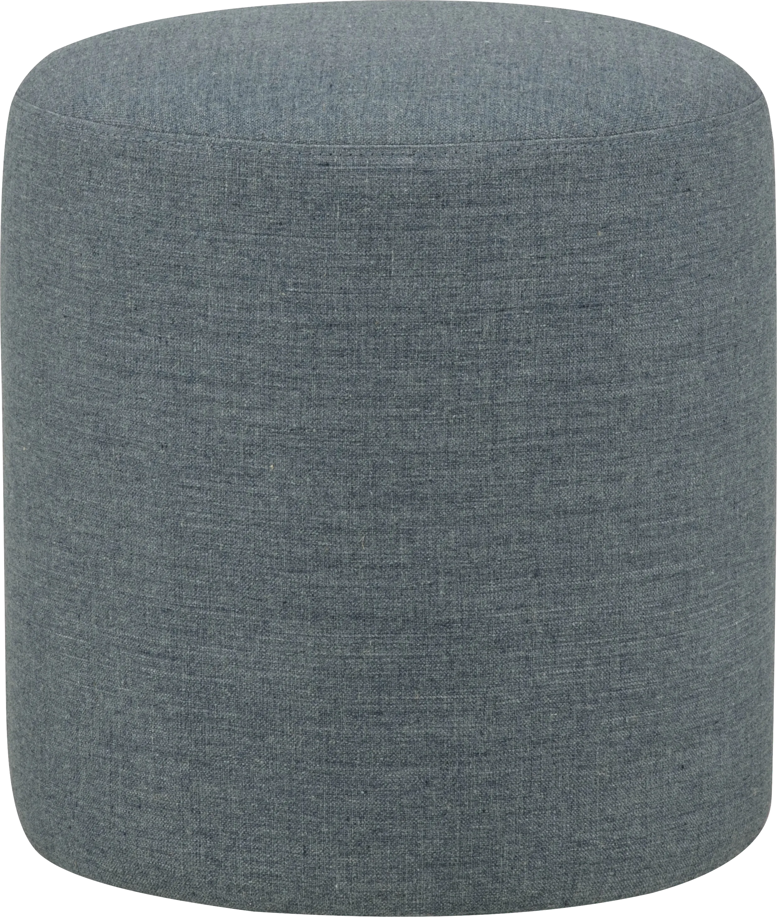 Wells Light Blue Ottoman - Thumbnail - Image 1