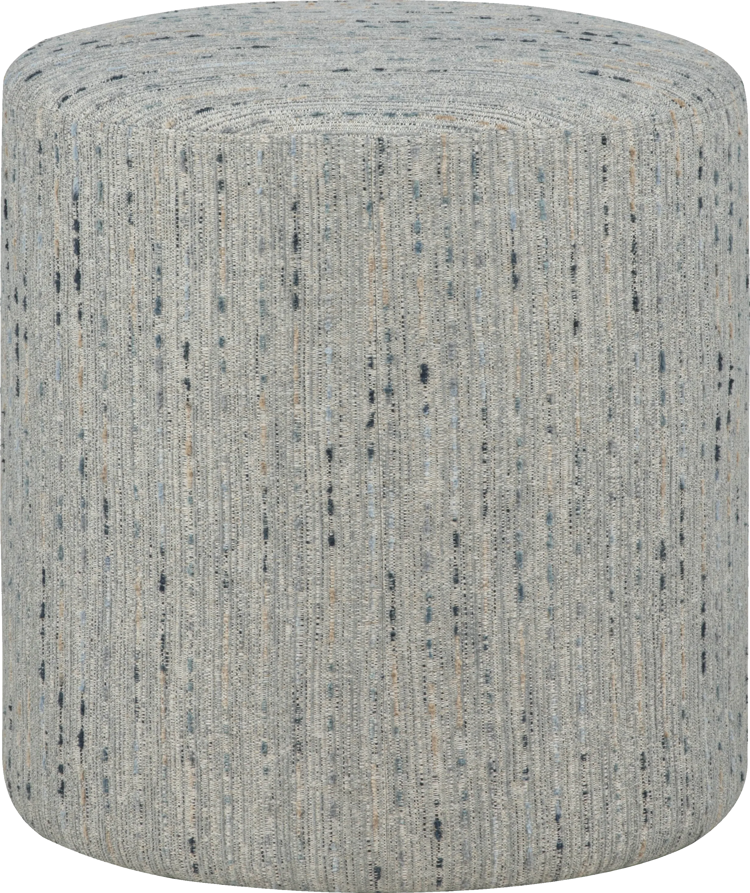 Wells Denim Ottoman - Thumbnail - Image 1