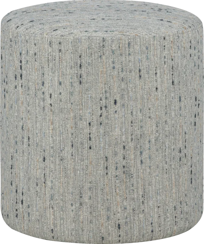 Wells Denim Ottoman