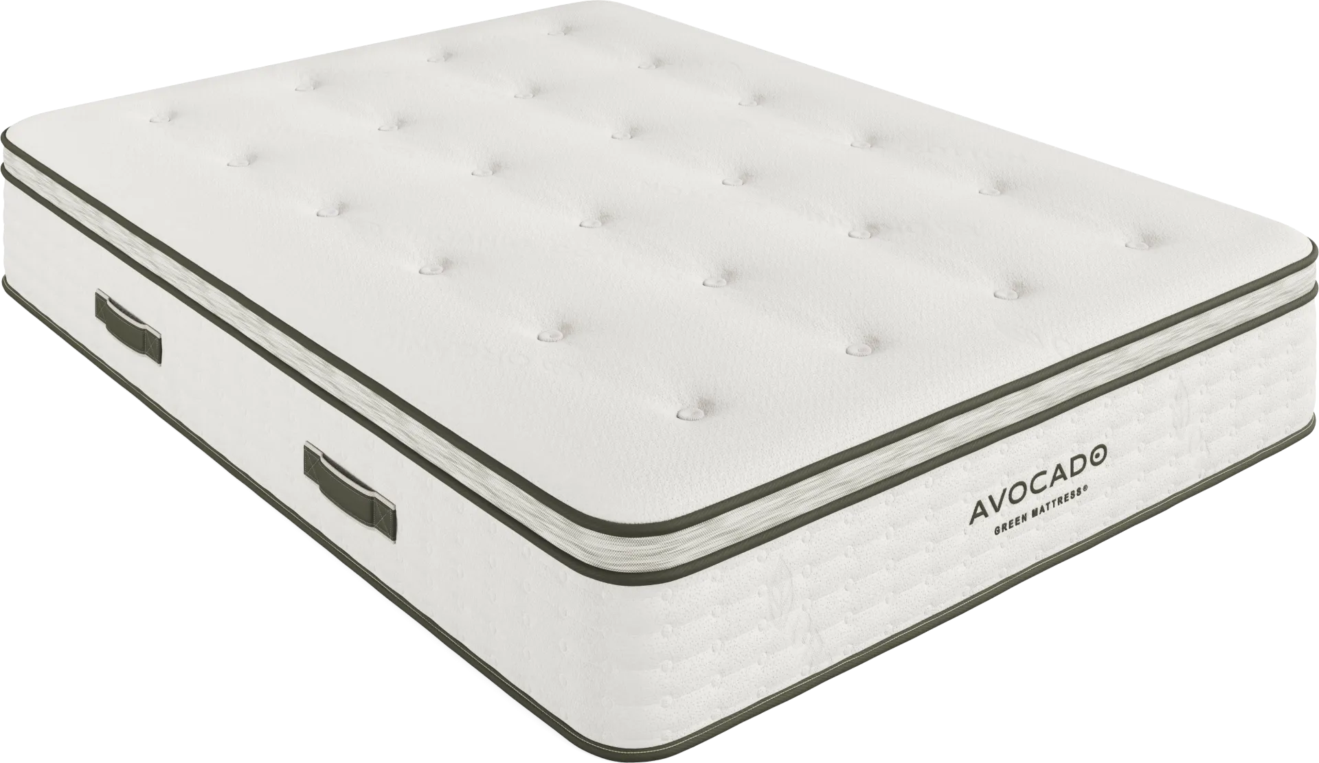 Avocado Green Pillow Top Queen Mattress - Image 1