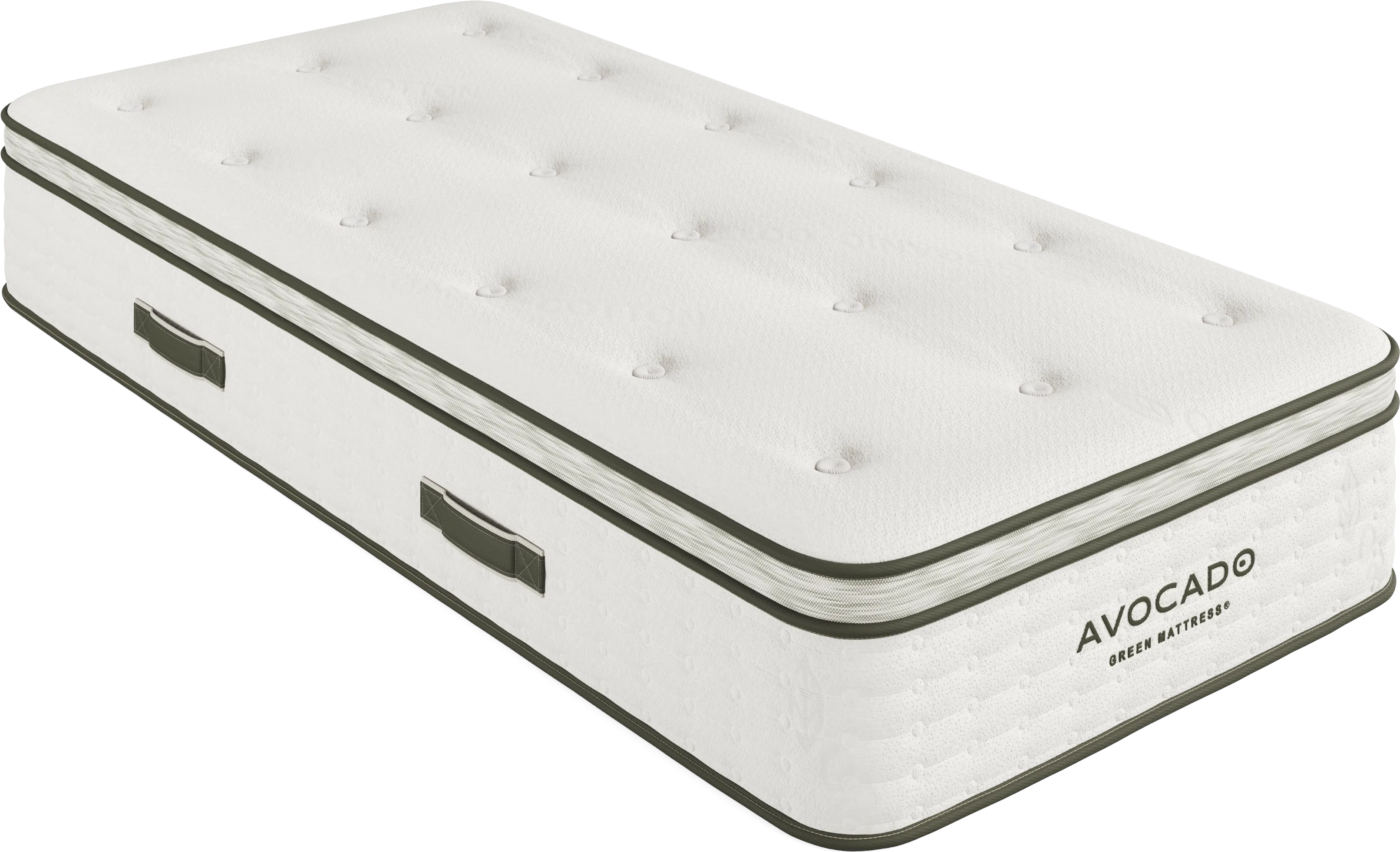 Avocado Green Euro Top Twin XL Mattress - Image 1