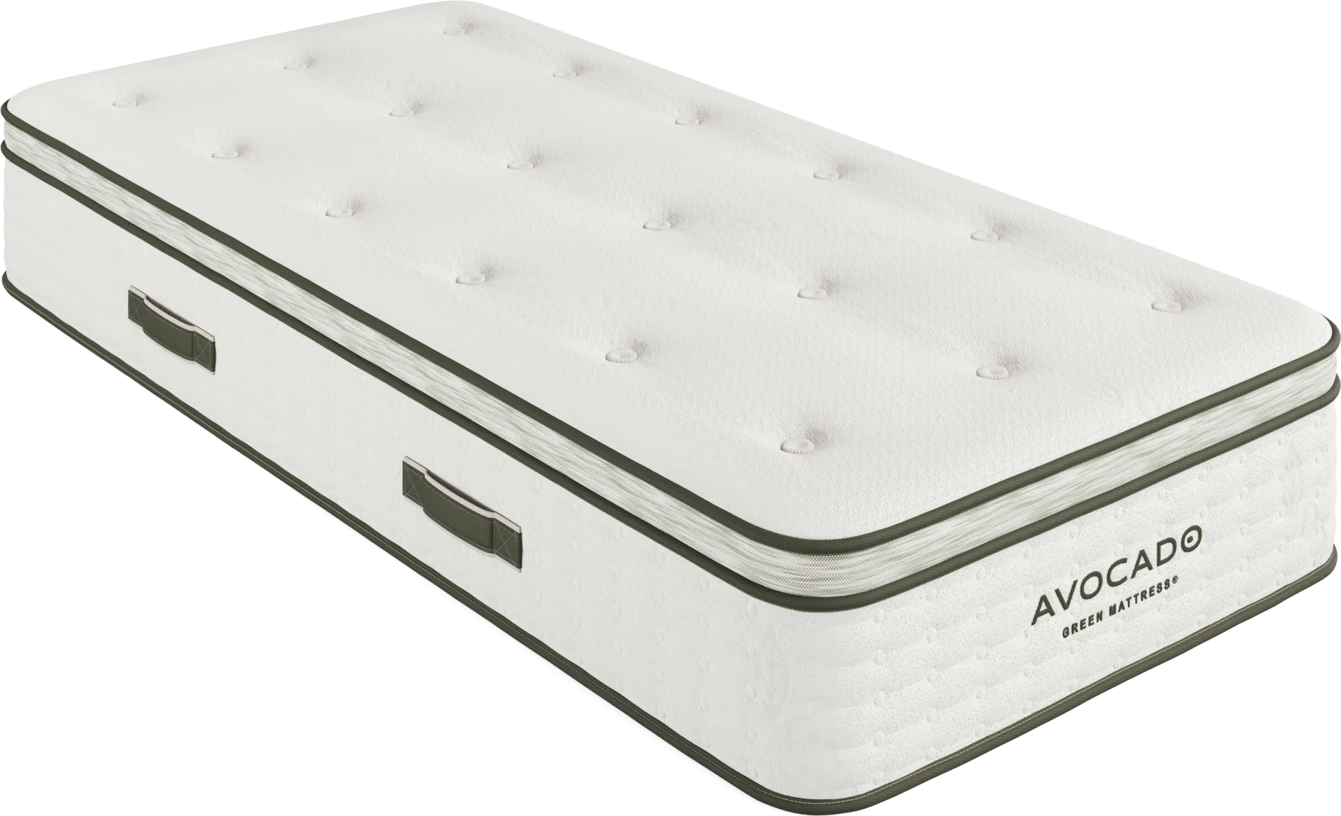 Avocado Green Euro Top Twin XL Mattress - Image 1