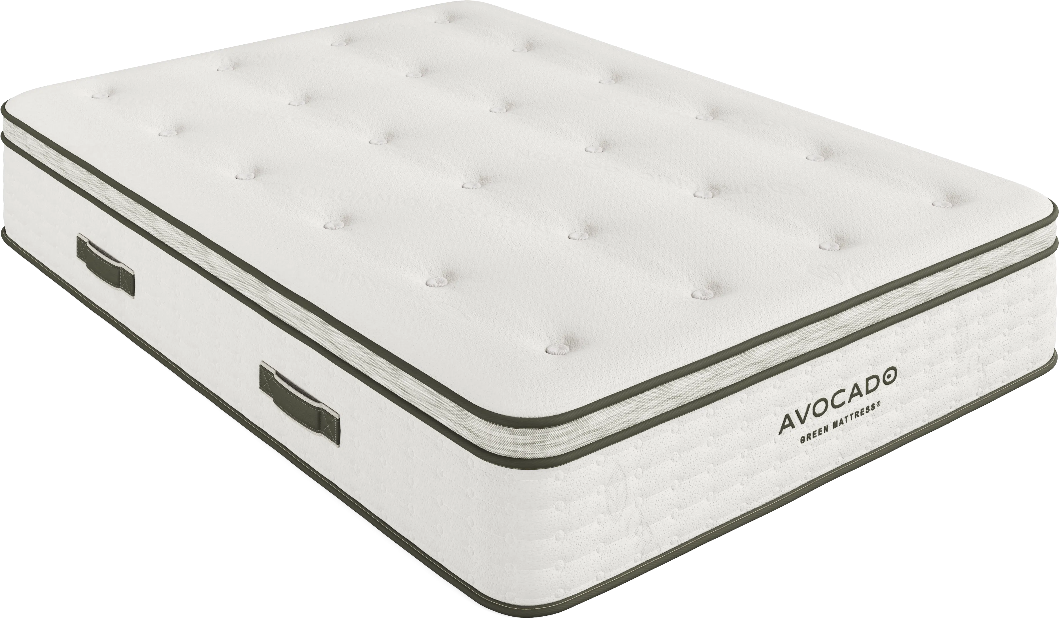 Avocado Green Euro Top Full Mattress - Image 1