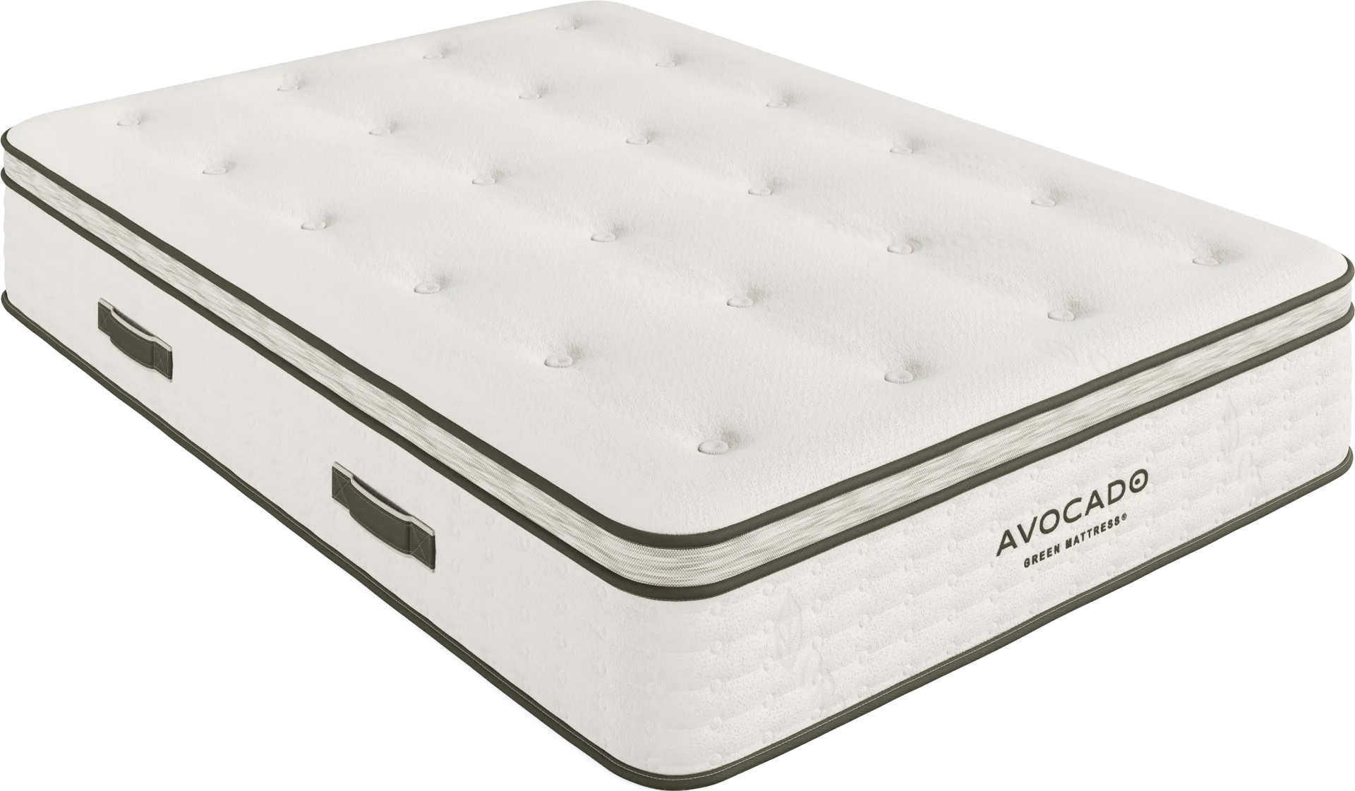Avocado Green Euro Top Full Mattress - Image 1