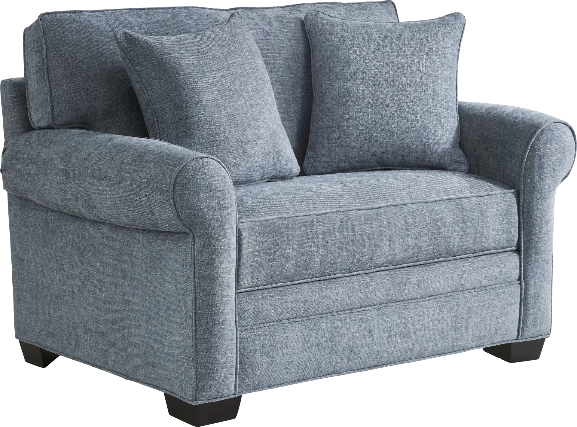 Bellingham Chambray Textured Chenille Sleeper Chair