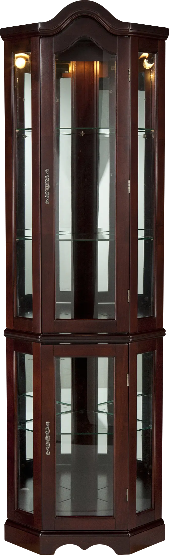 Lumside Mahograny Curio Cabinet