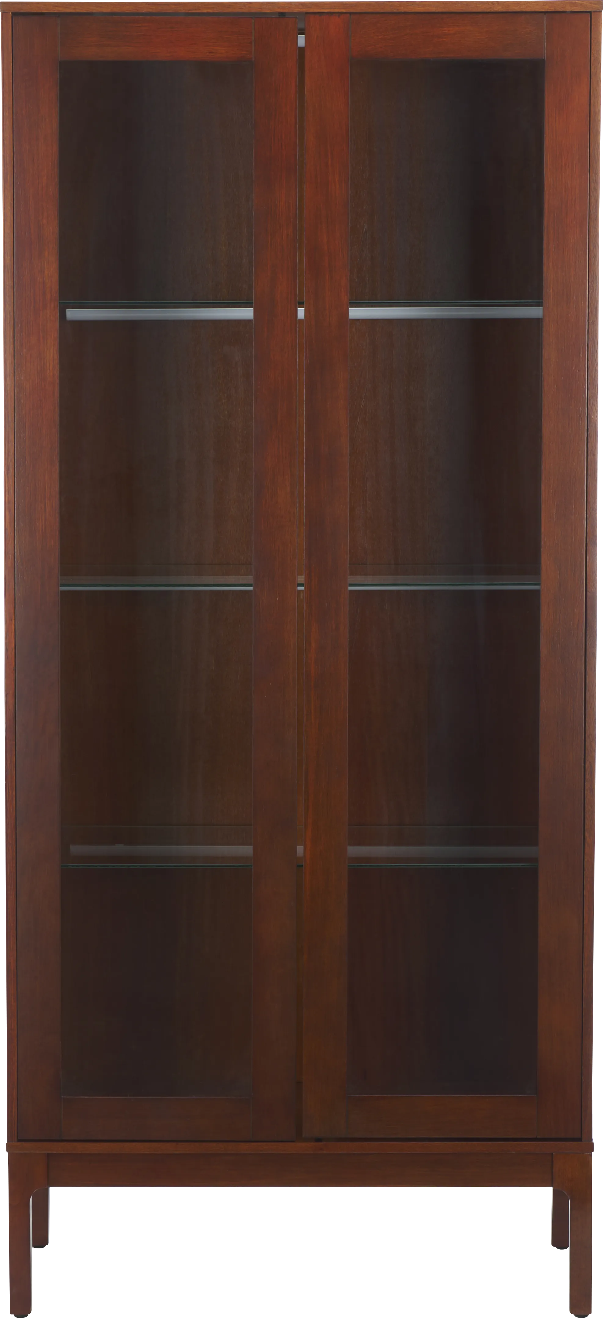 Gravher II Brown Curio Cabinet - Thumbnail - Image 1