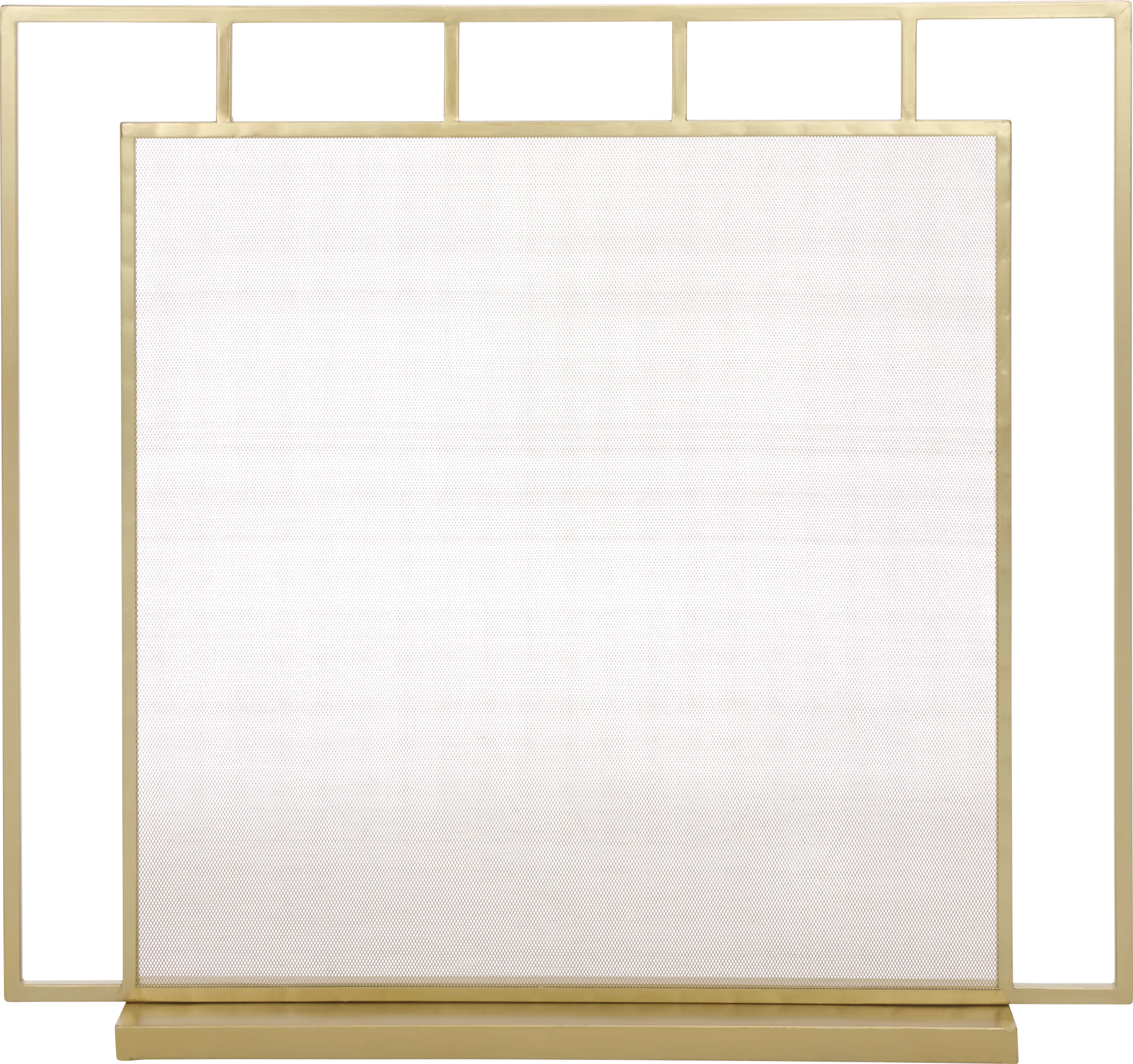 Beasun Gold Fireplace Screen - Image 1