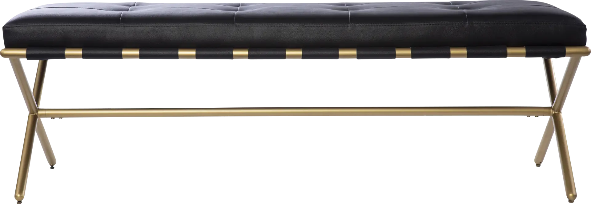 Richling Black Accent Bench