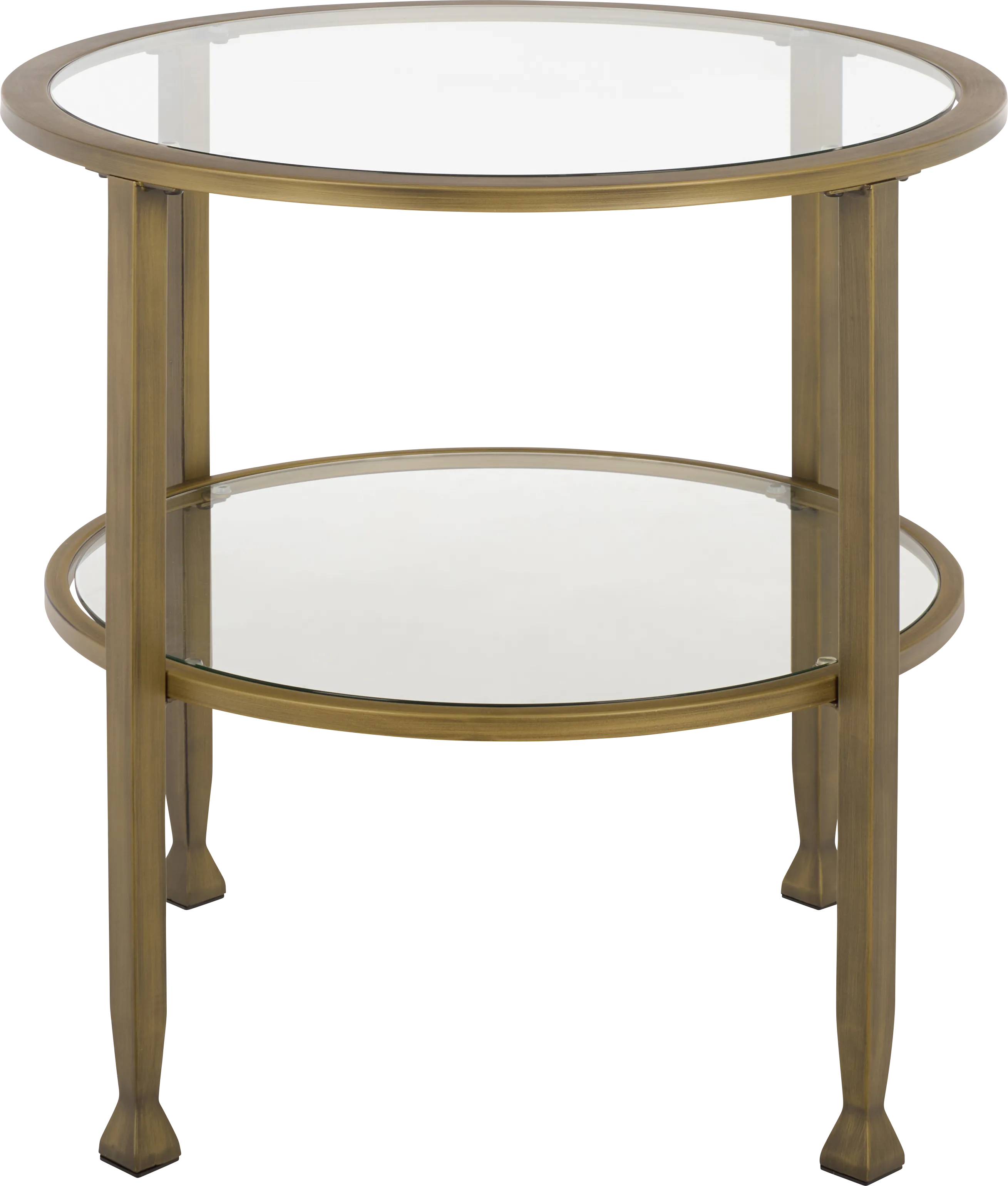 Worston Brass End Table - Thumbnail - Image 1