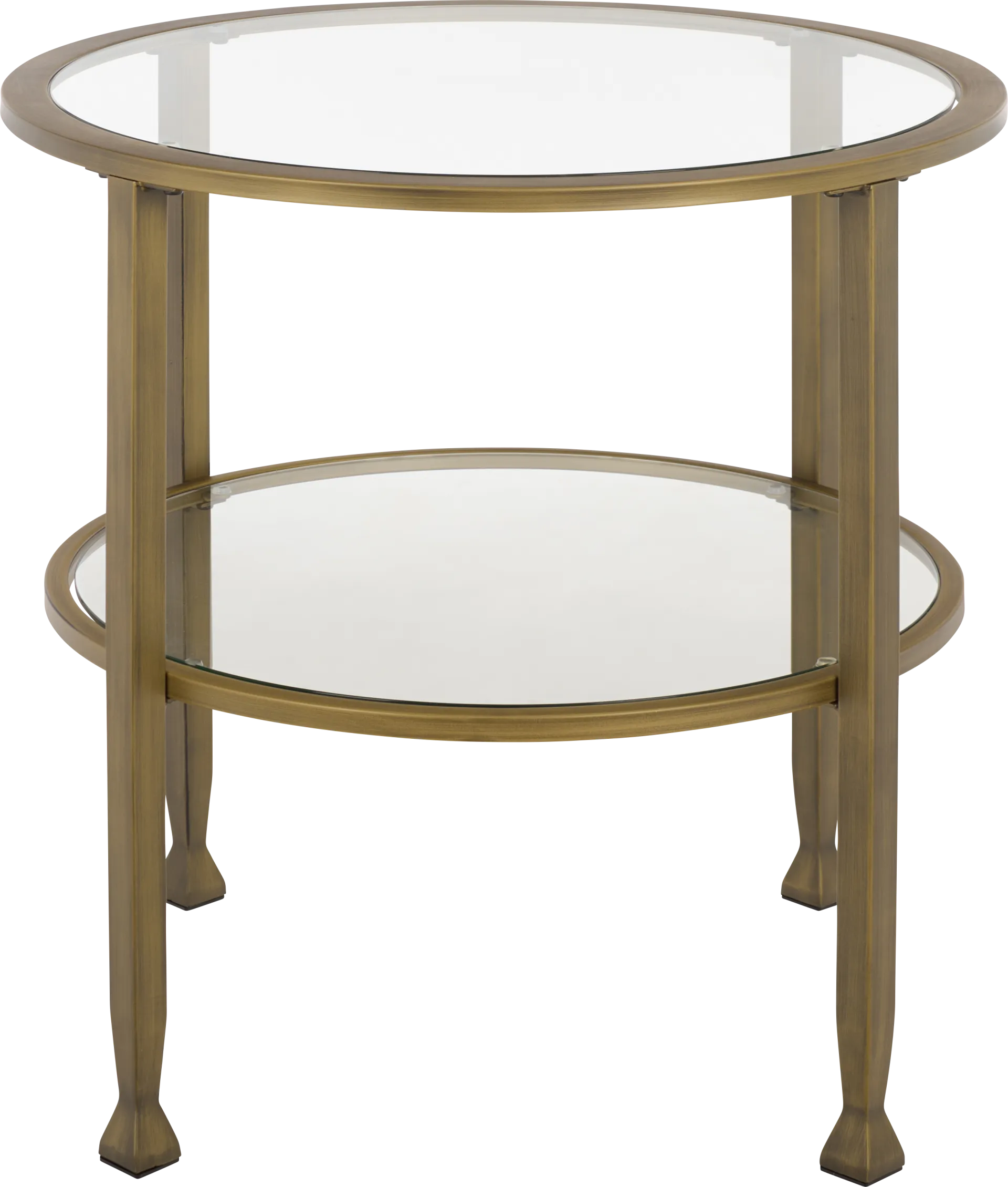 Worston Brass End Table - Image 1