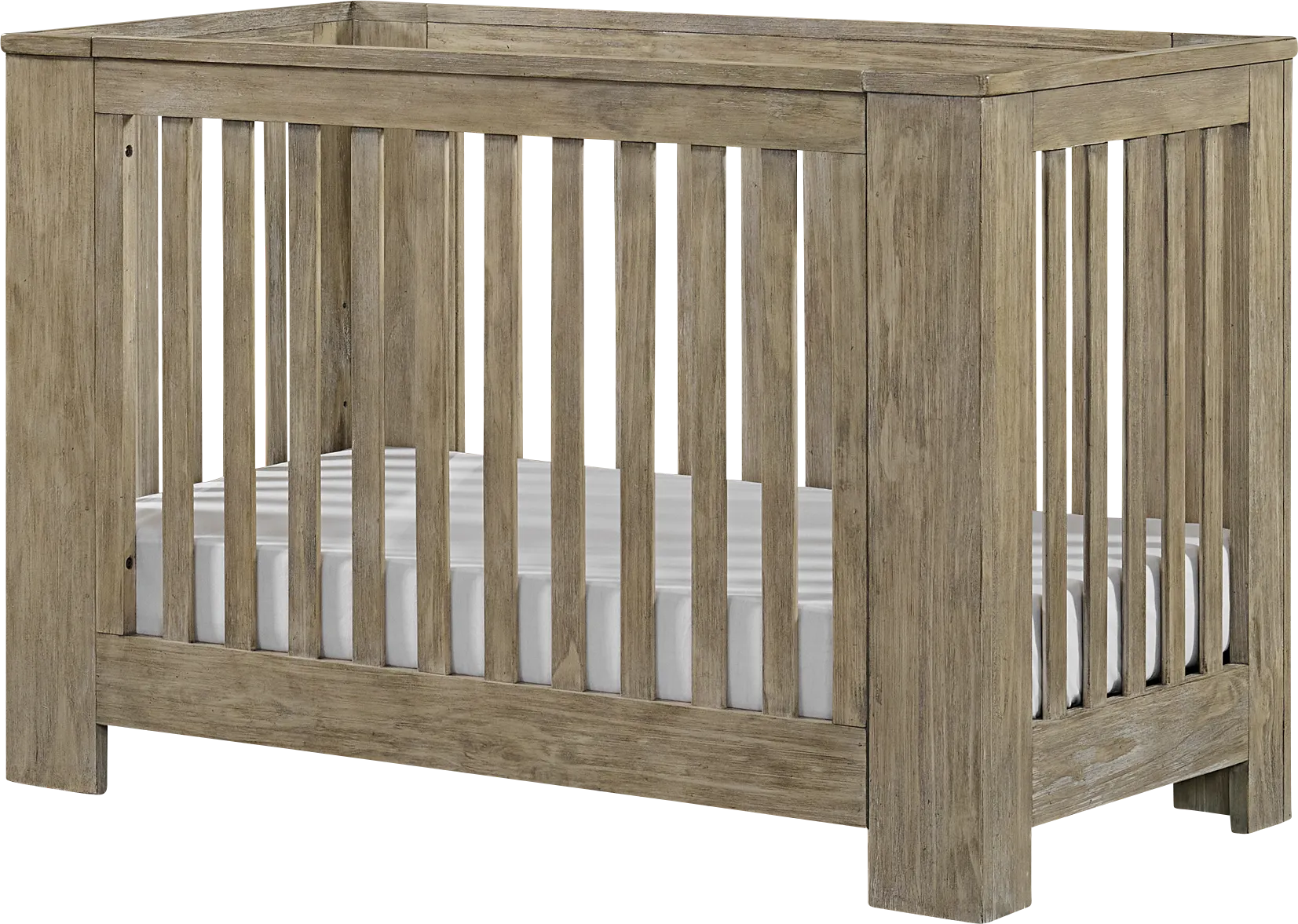 Kids Civos Light Brown Convertible Crib - Image 1