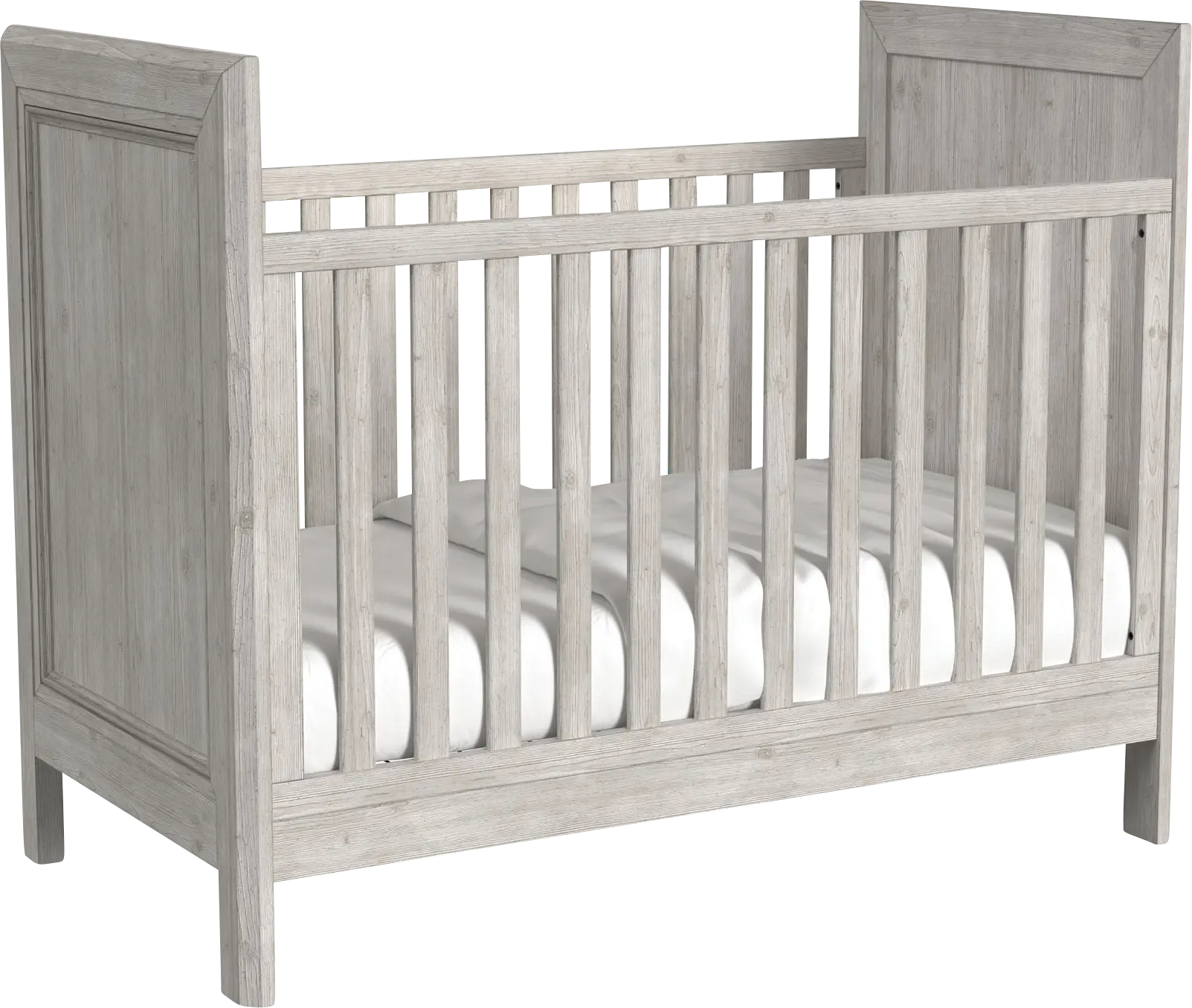 Kids Hahese Linen Convertible Crib
