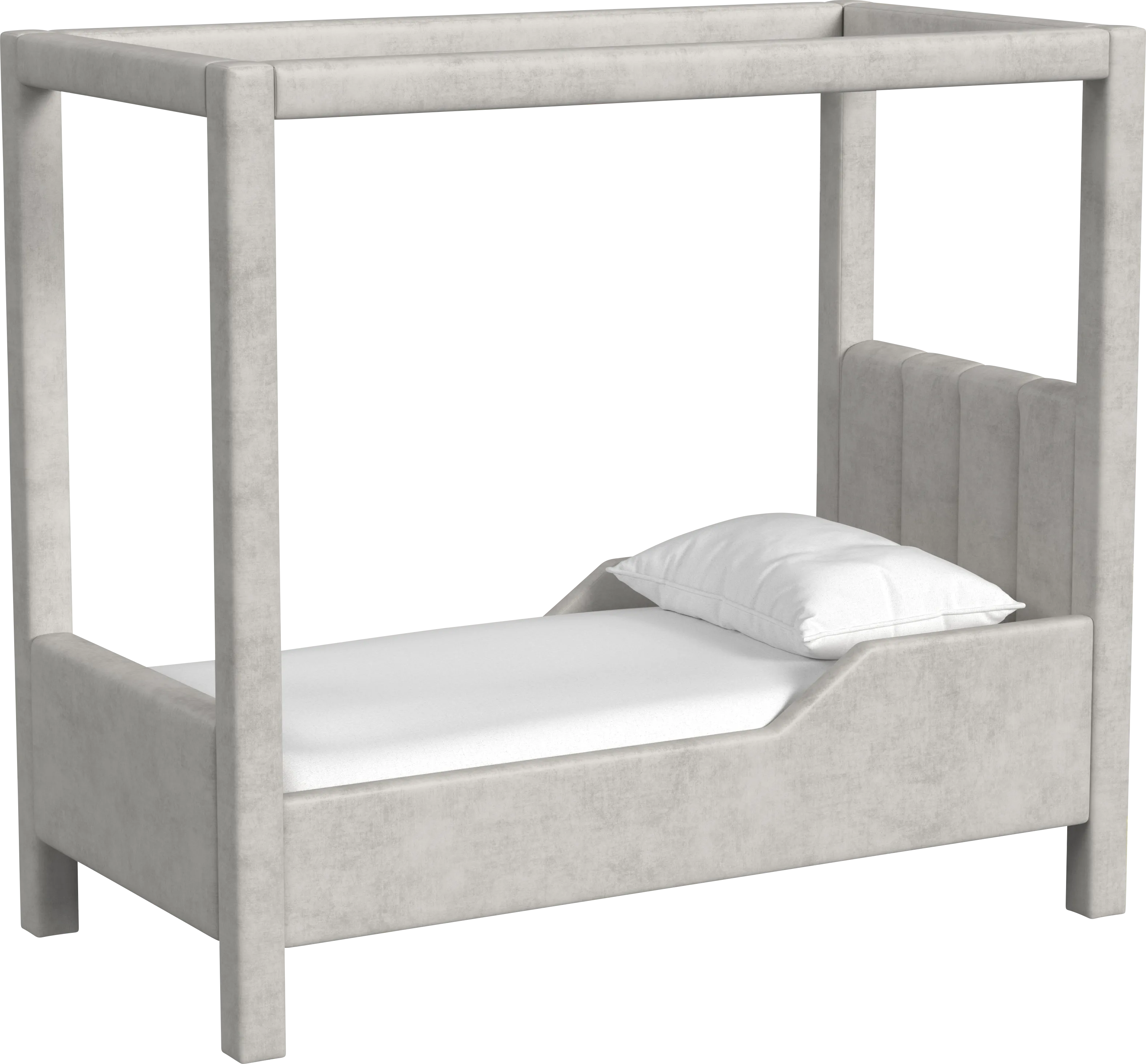 Kids Linne Gray Toddler Bed - Thumbnail - Image 1