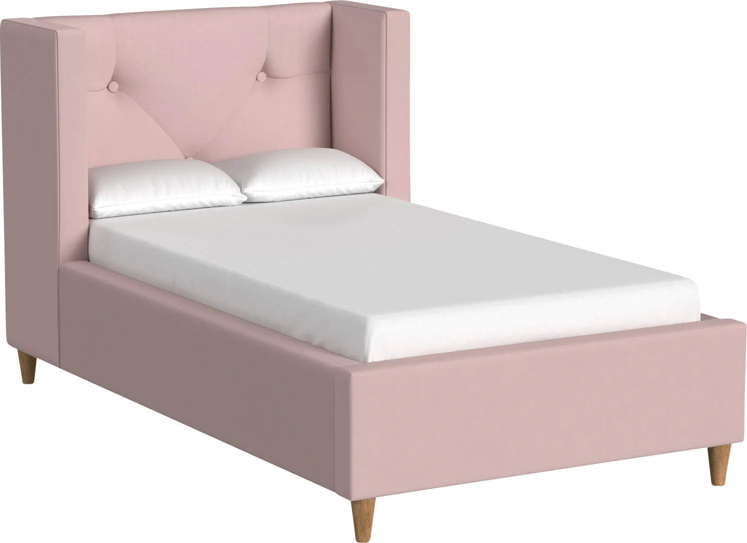 Kids Salso Pink Toddler Bed - Thumbnail - Image 1