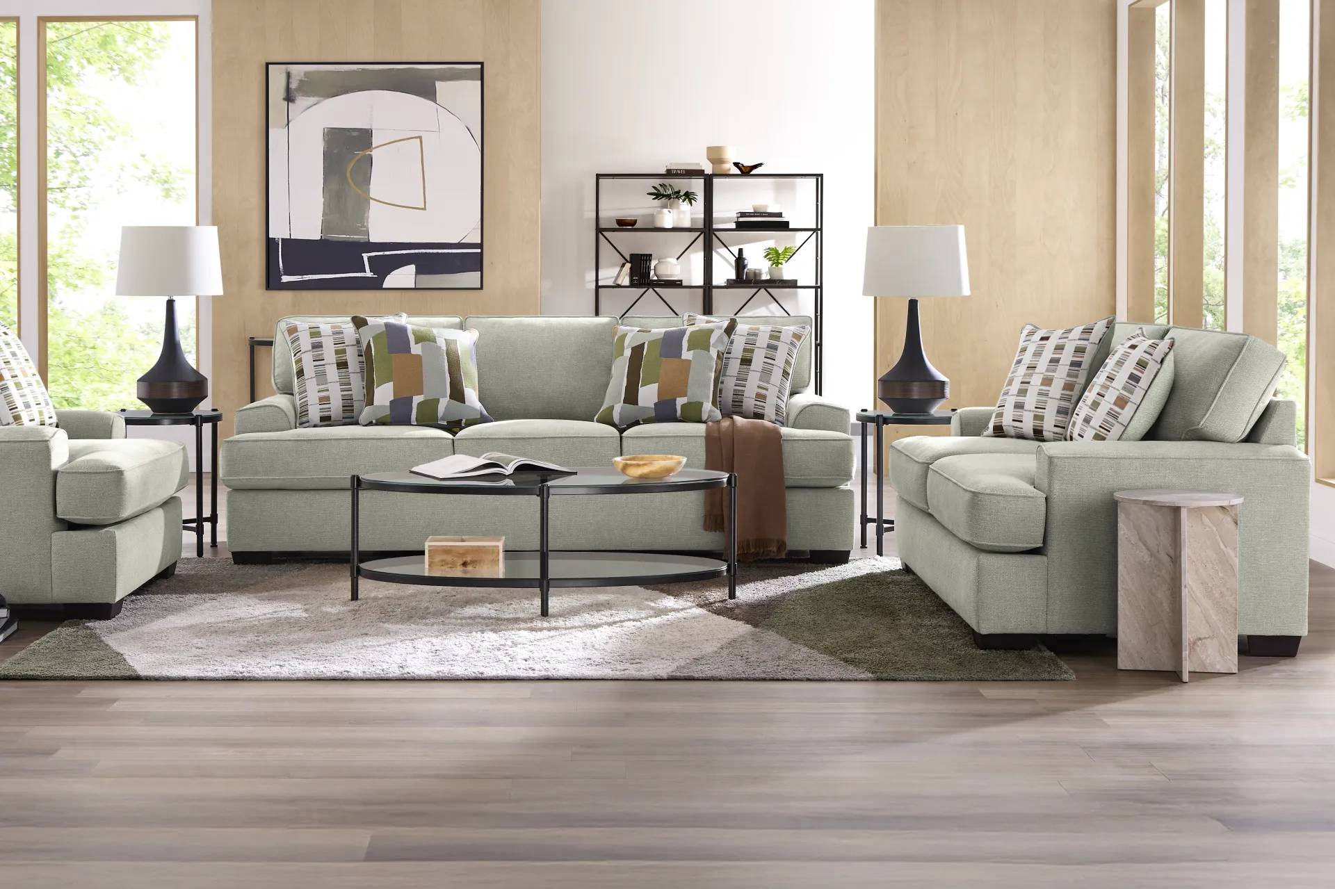 Wilkinson Green 8 Pc Living Room - Image 1