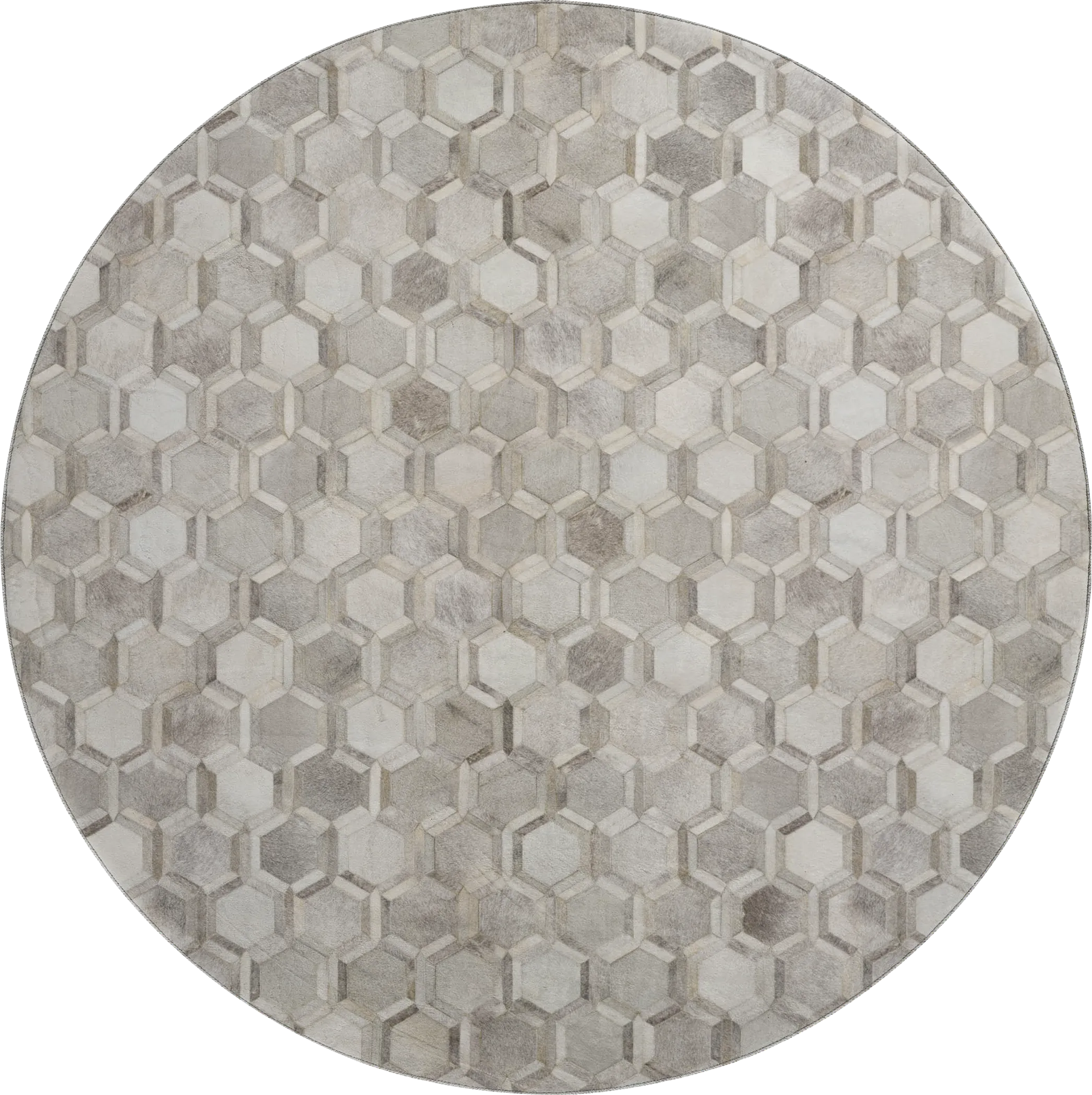 Steadman Gray 8' Round Rug - Image 1