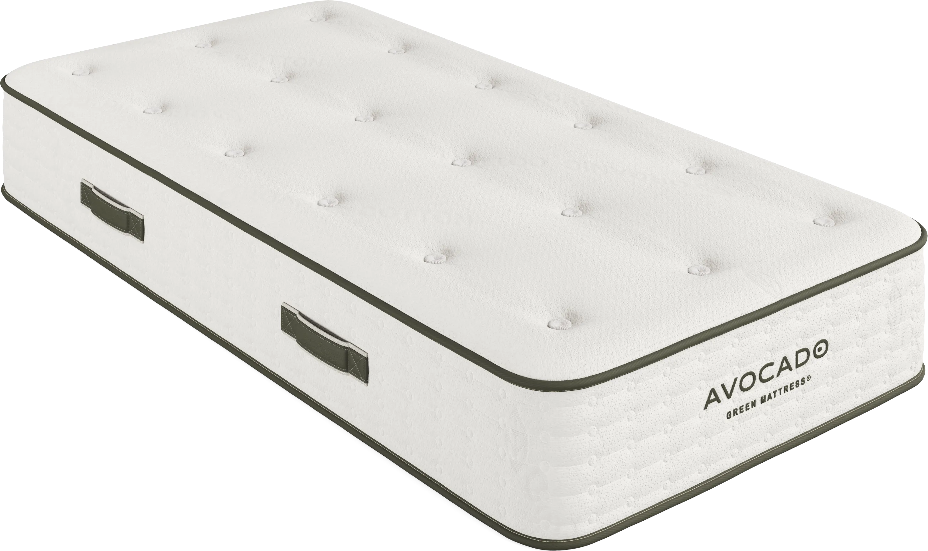 Avocado Green Tight Top Twin Mattress - Image 1