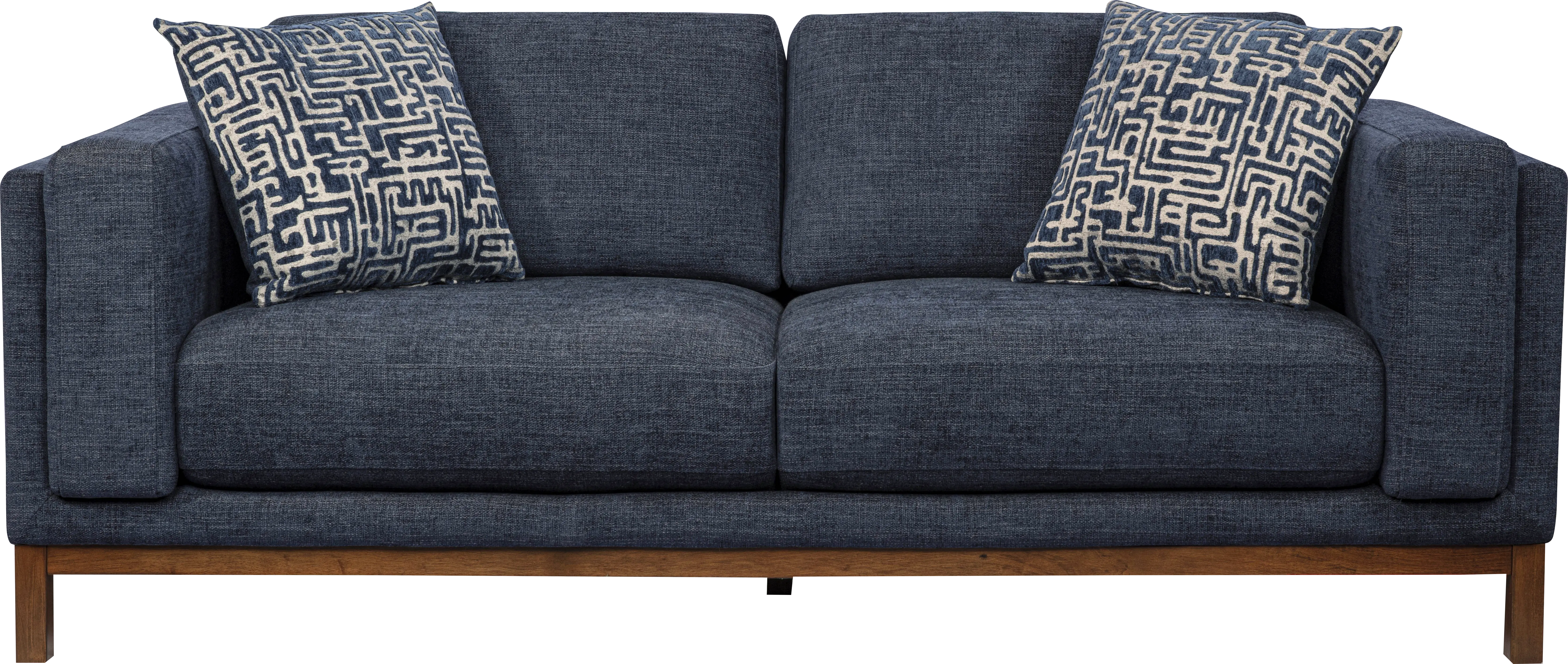 Elena Court Blue 2 Pc Living Room - Thumbnail - Image 2