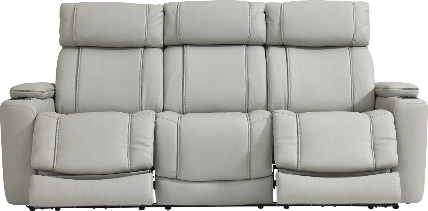 Haven Point Platinum Dual Power Reclining Sofa