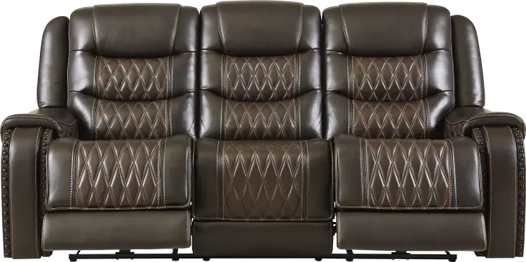 triple power reclining sofa