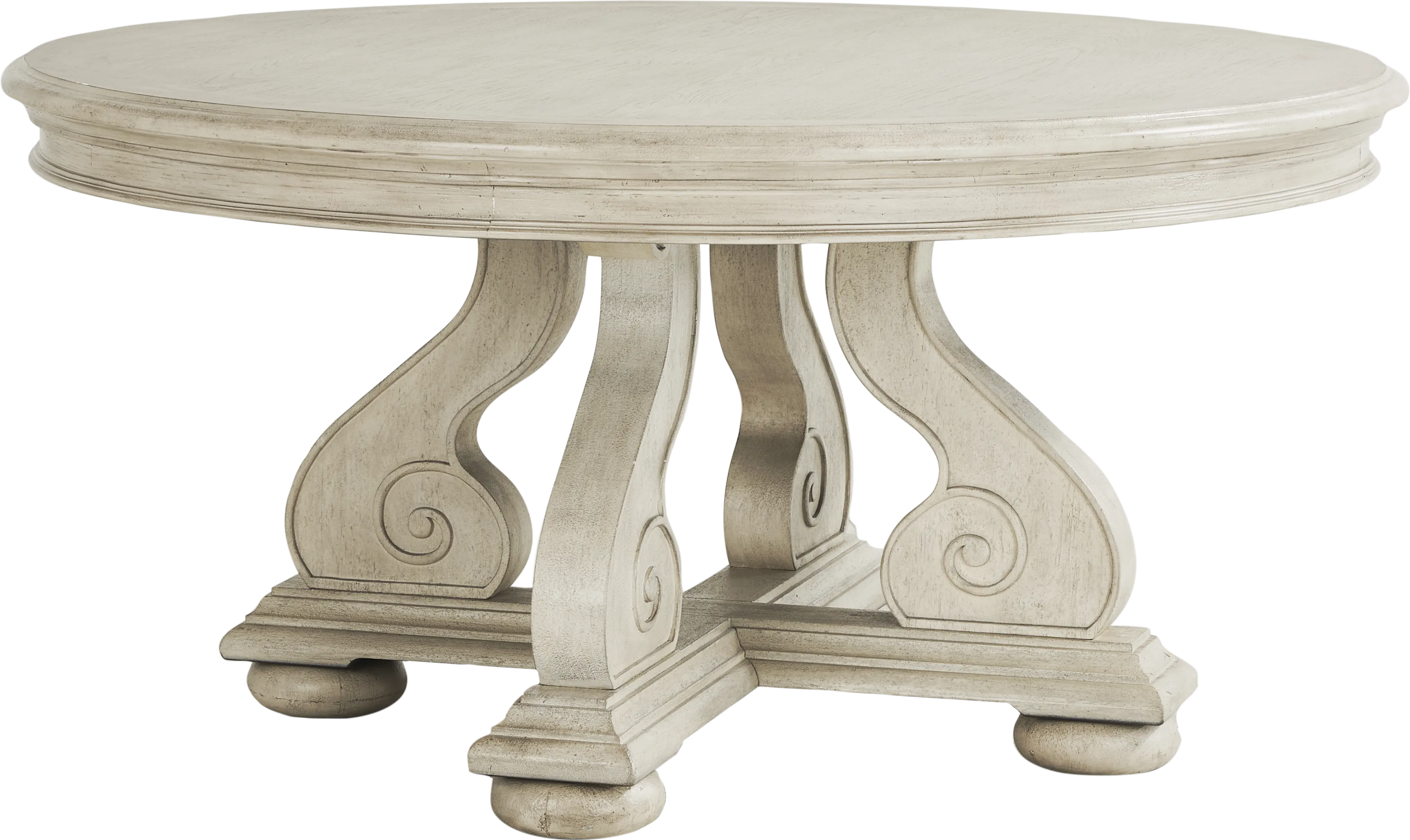 Armitage White Round Dining Table - Thumbnail - Image 1