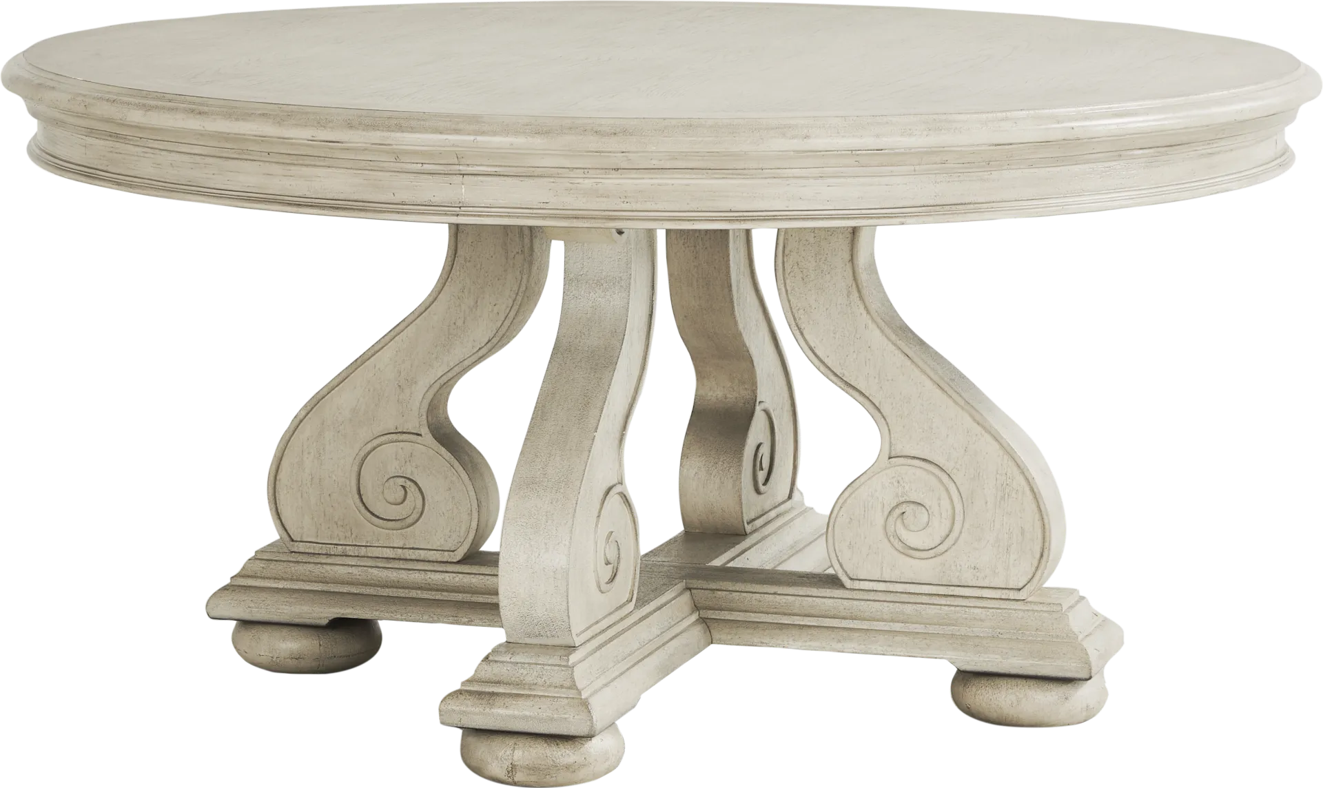 Armitage White Round Dining Table - Image 1