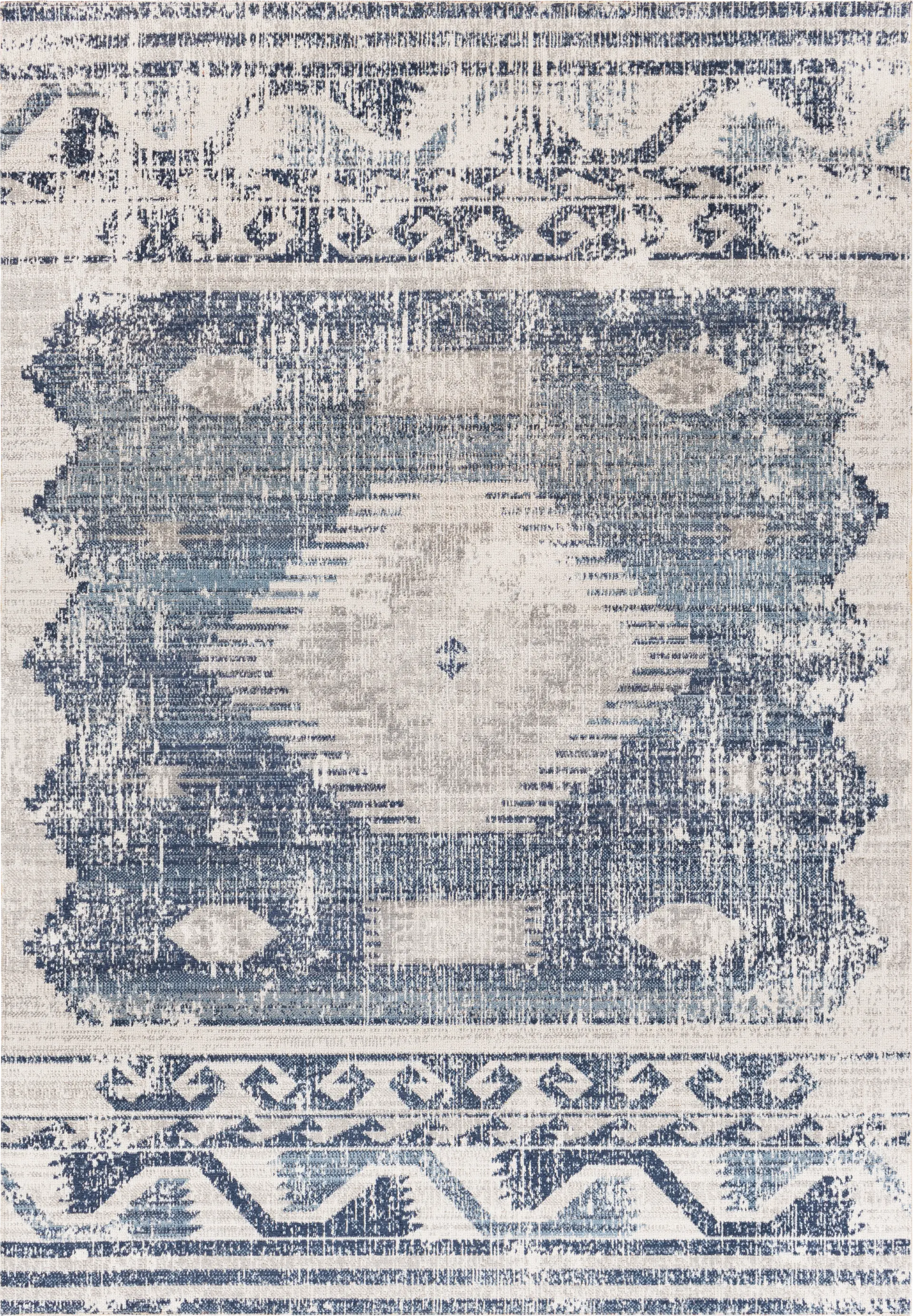 Matagorda Denim 7'10 x 10' Indoor/Outdoor Rug