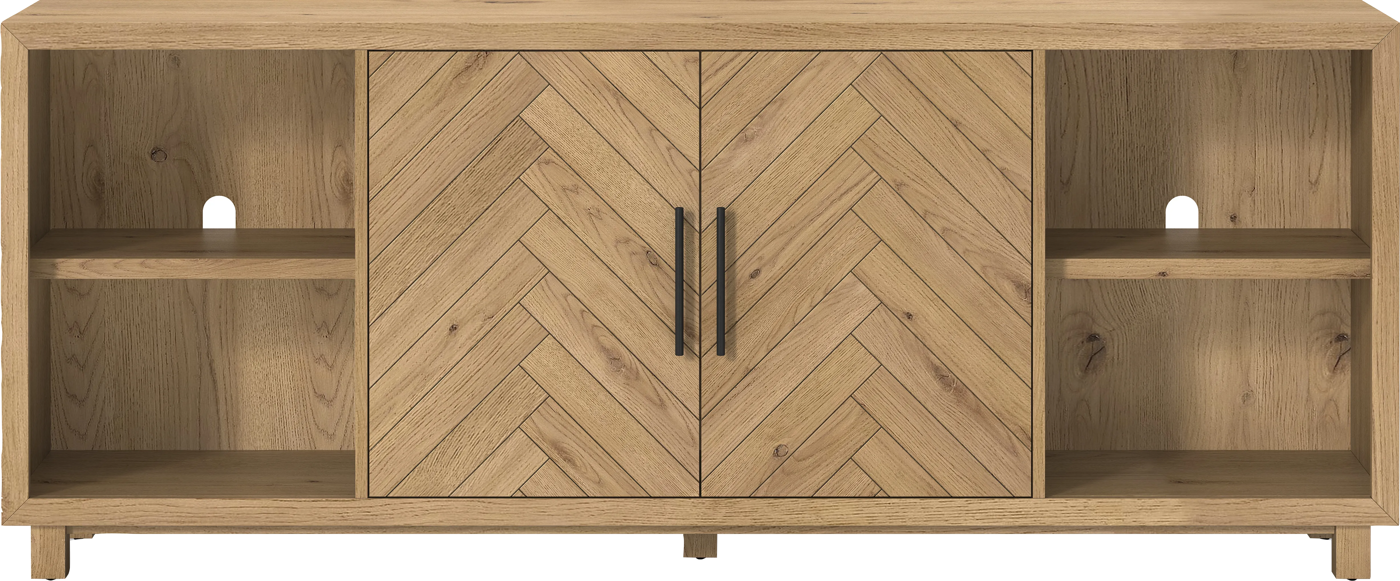 Oakleigh Natural 80 in. Credenza - Image 1