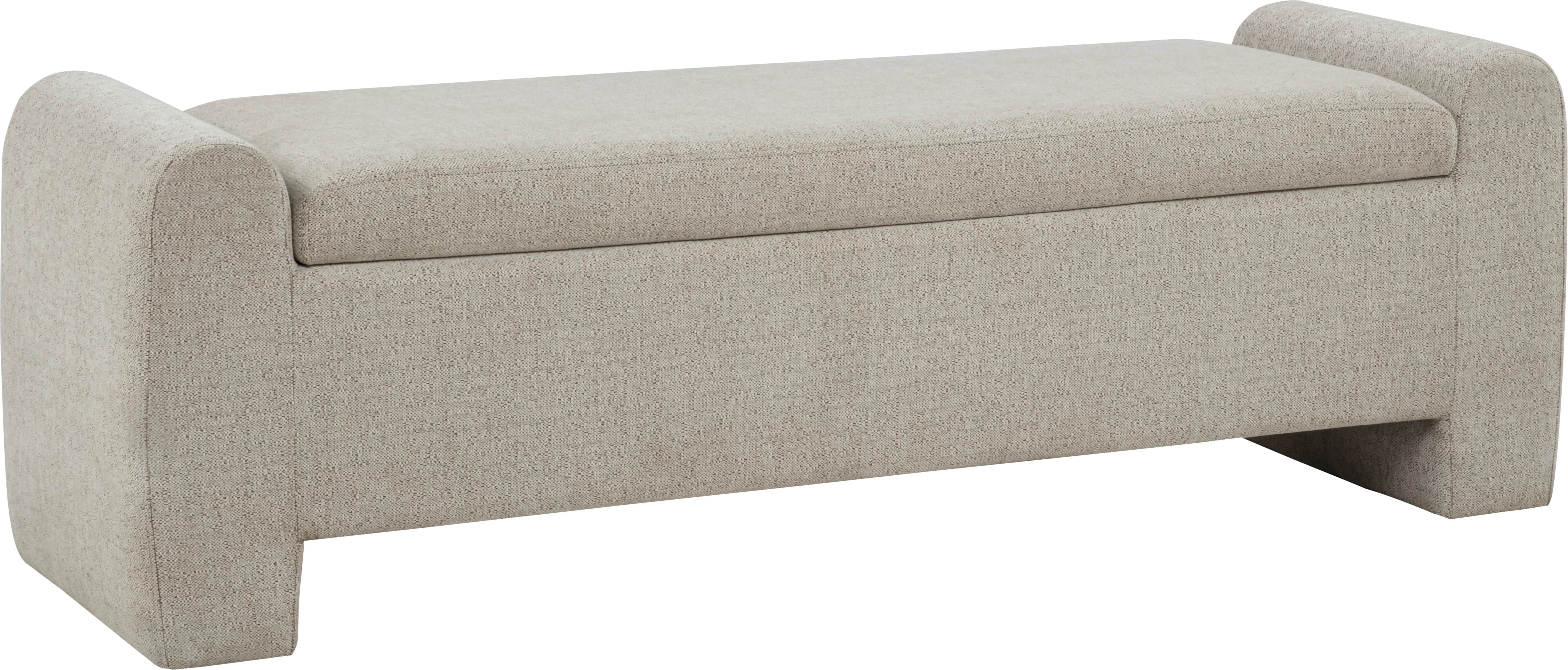 Newman Ivory Storage Bench - Image 1