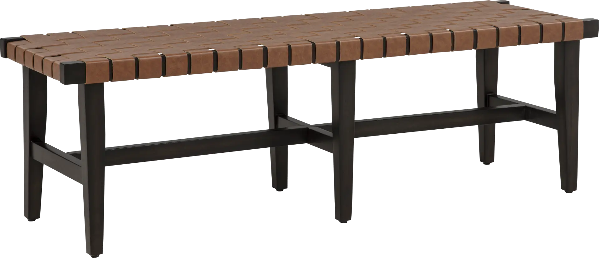 Serona Brown Accent Bench