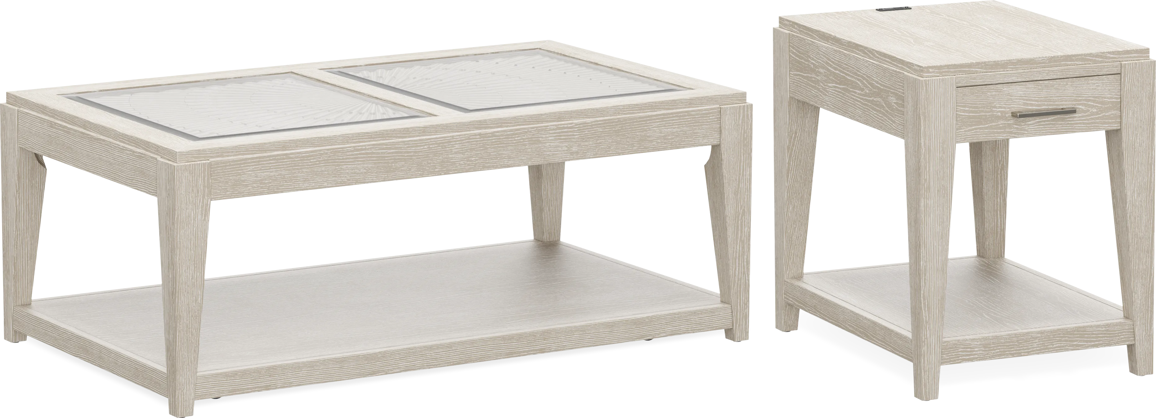 Sunside Way Sand 2 Pc Table Set - Image 1