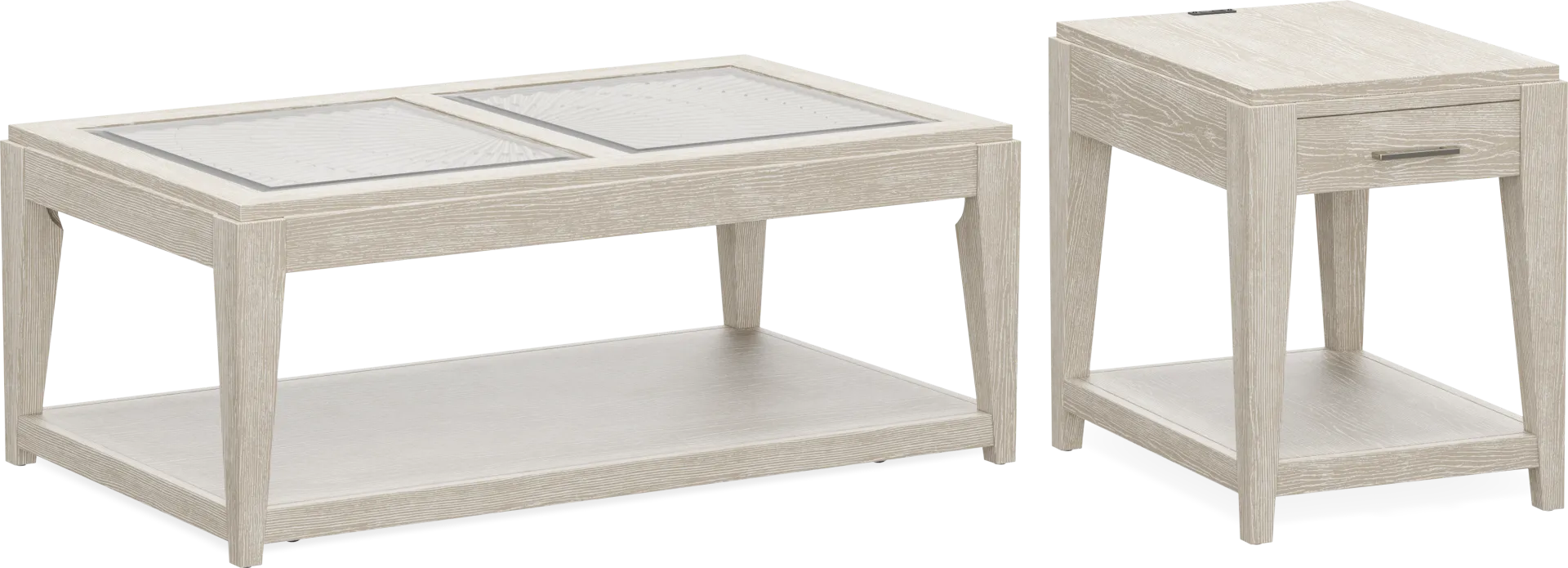 Sunside Way Sand 2 Pc Table Set - Image 1