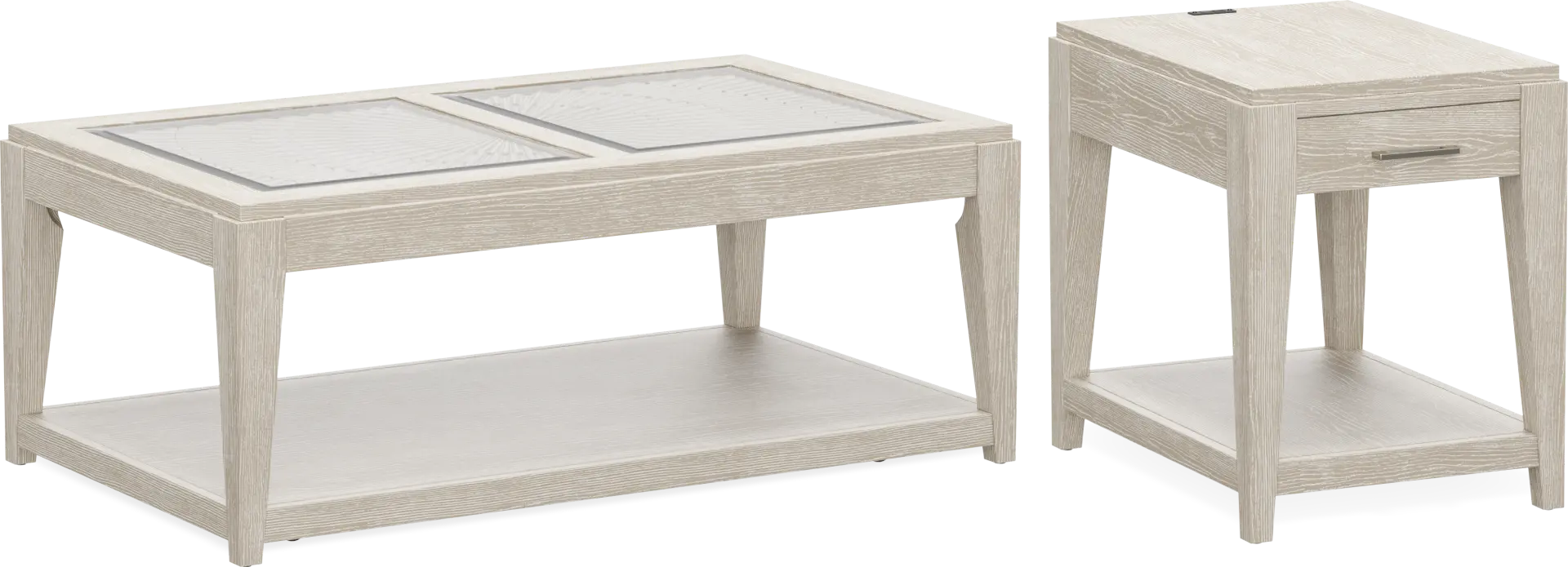 Sunside Way Sand 2 Pc Table Set